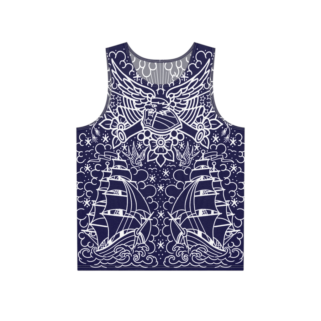 American Traditional Tattoo Body Suit Tank Top AOP