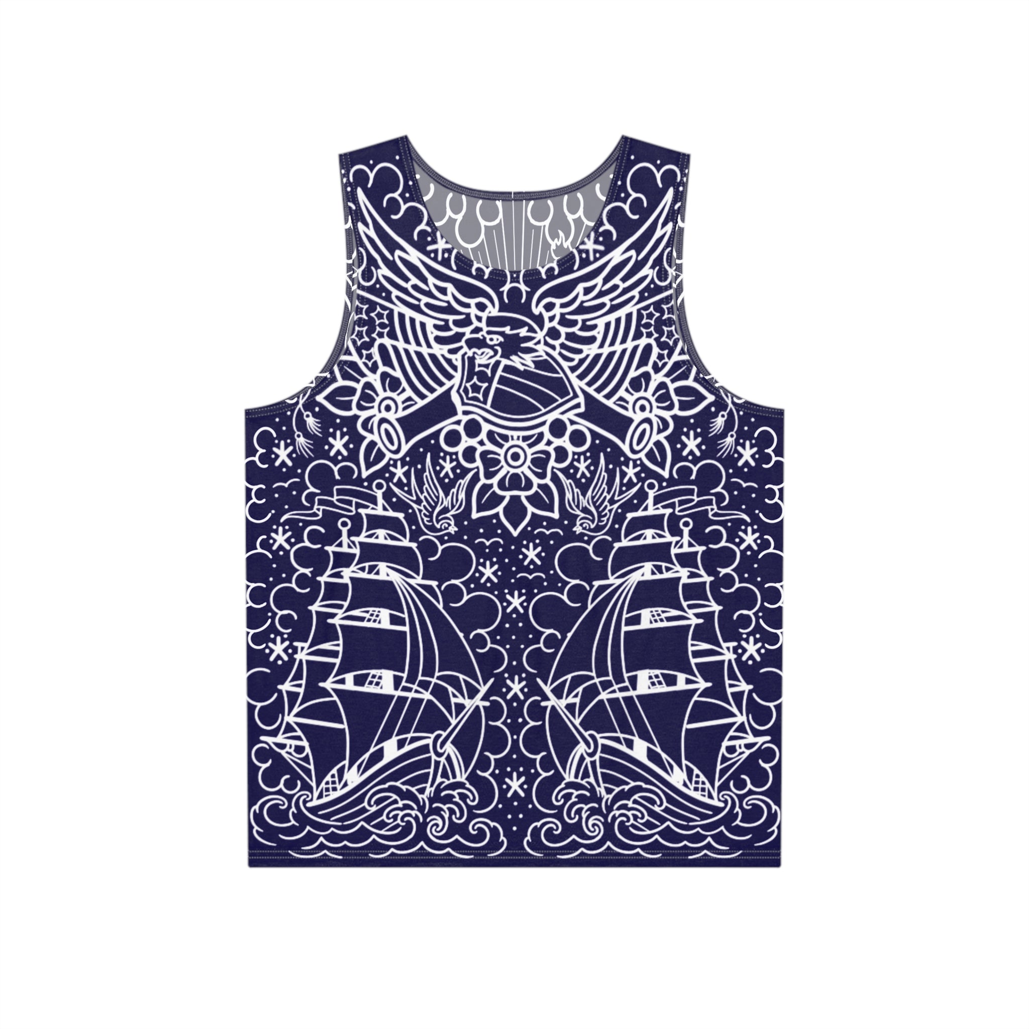 American Traditional Tattoo Body Suit Tank Top AOP
