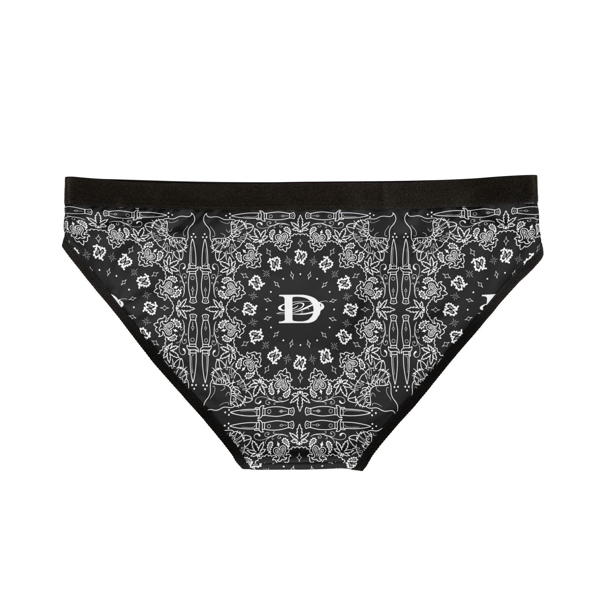 DD Custom Bandana Print  Women's Underwear AOP