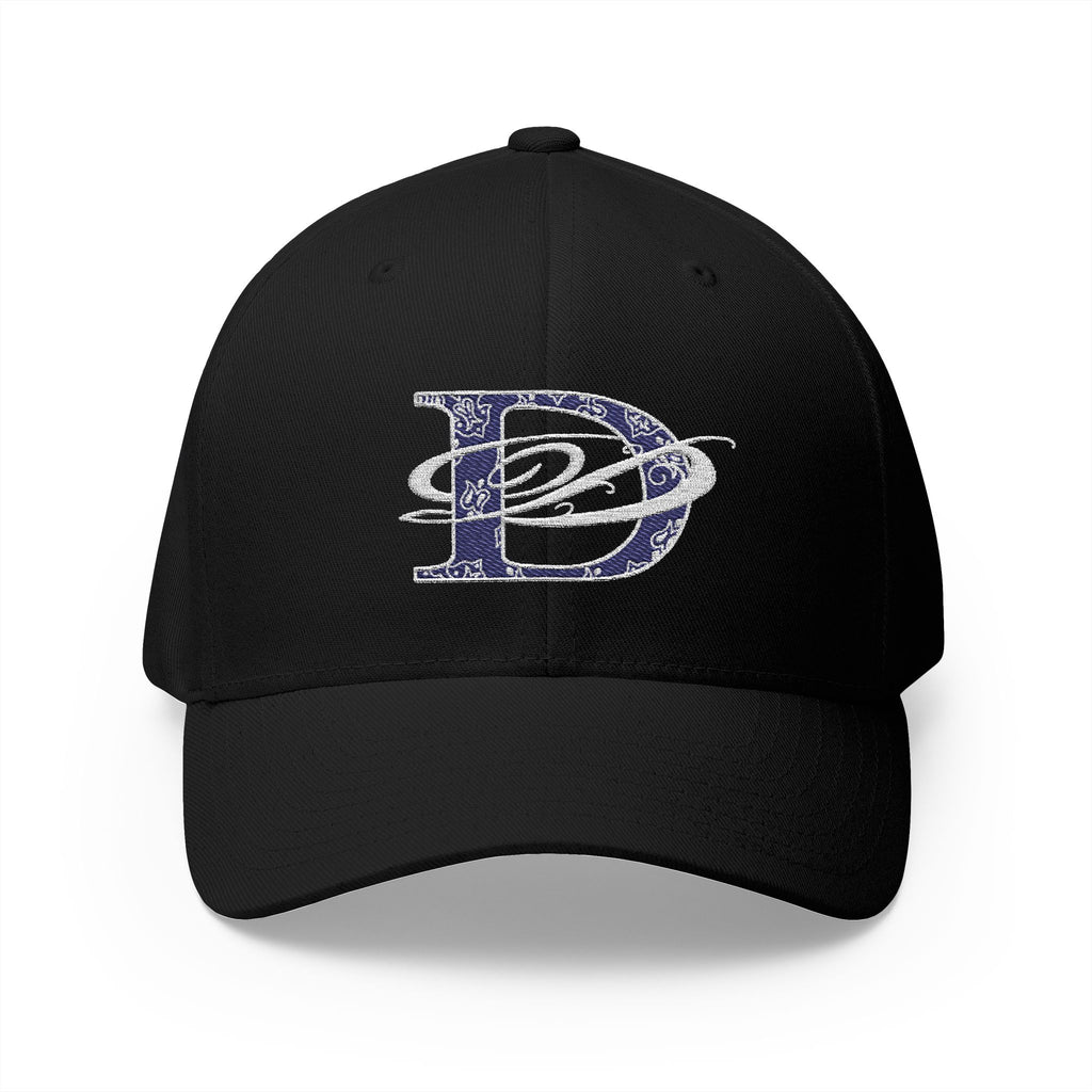 DD Bandana Logo Embroidered Closed Back Stretch Fit Cap