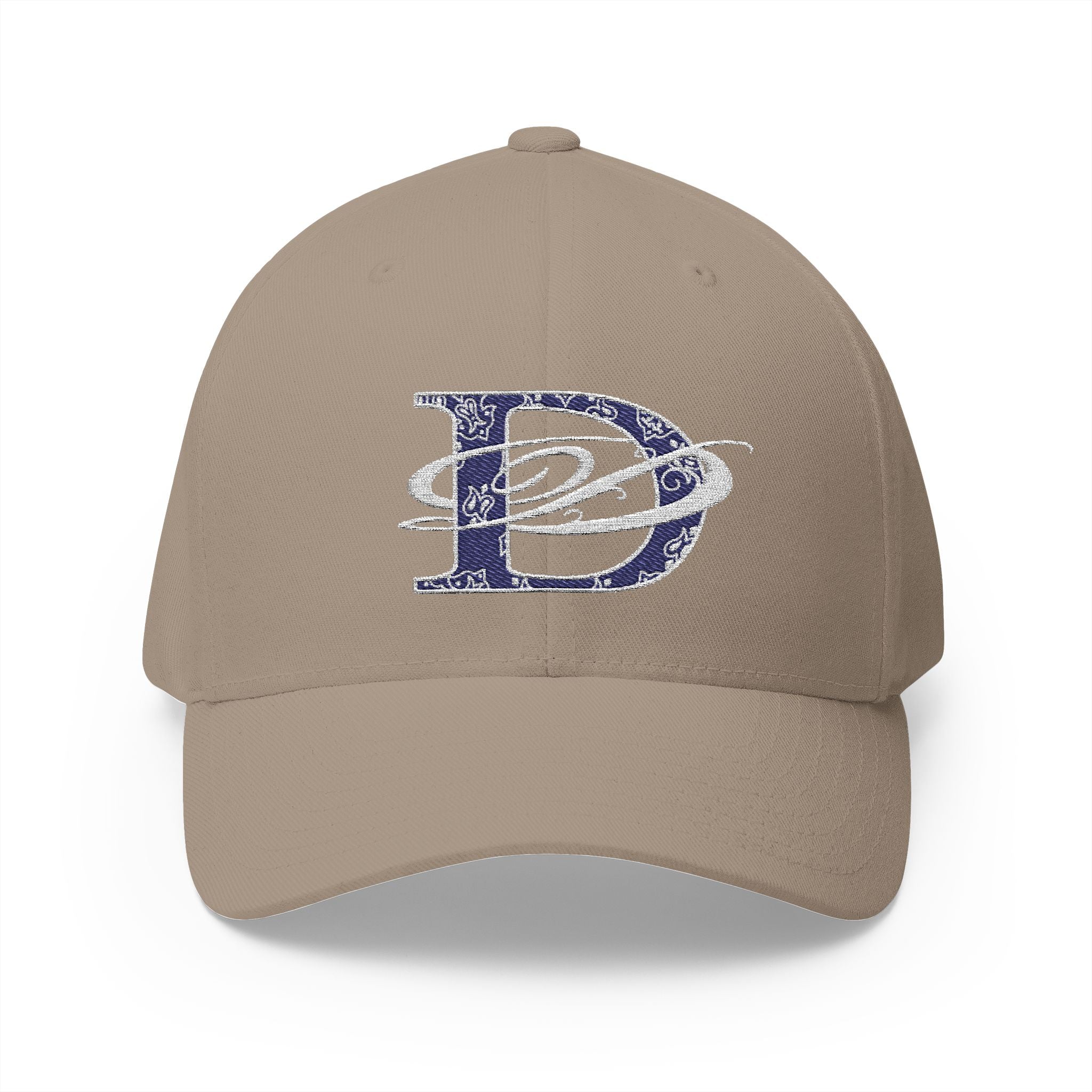 DD Bandana Logo Embroidered Closed Back Stretch Fit Cap
