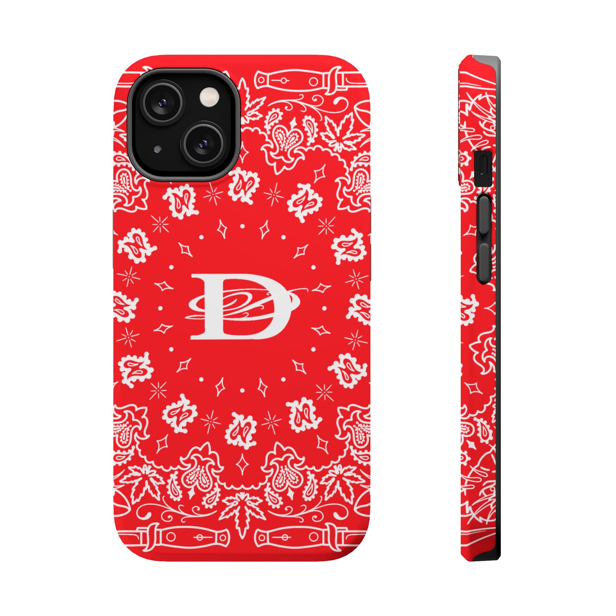 DD Custom Bandana Print Magnetic iPhone Case