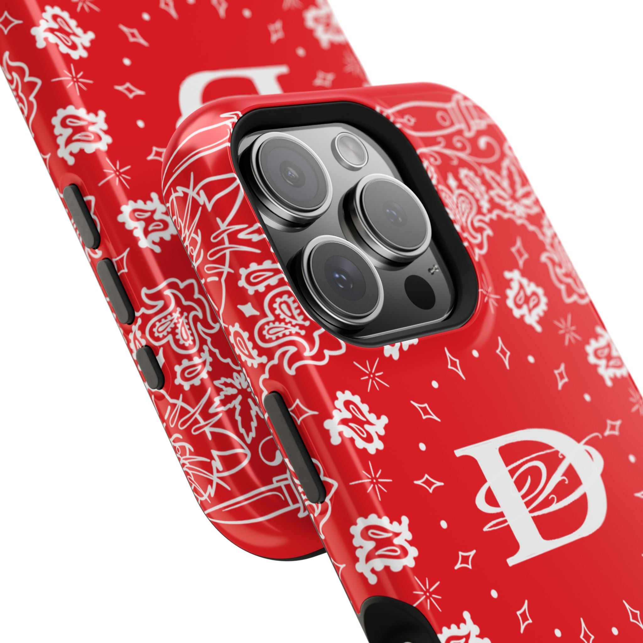 DD Custom Bandana Print Magnetic iPhone Case