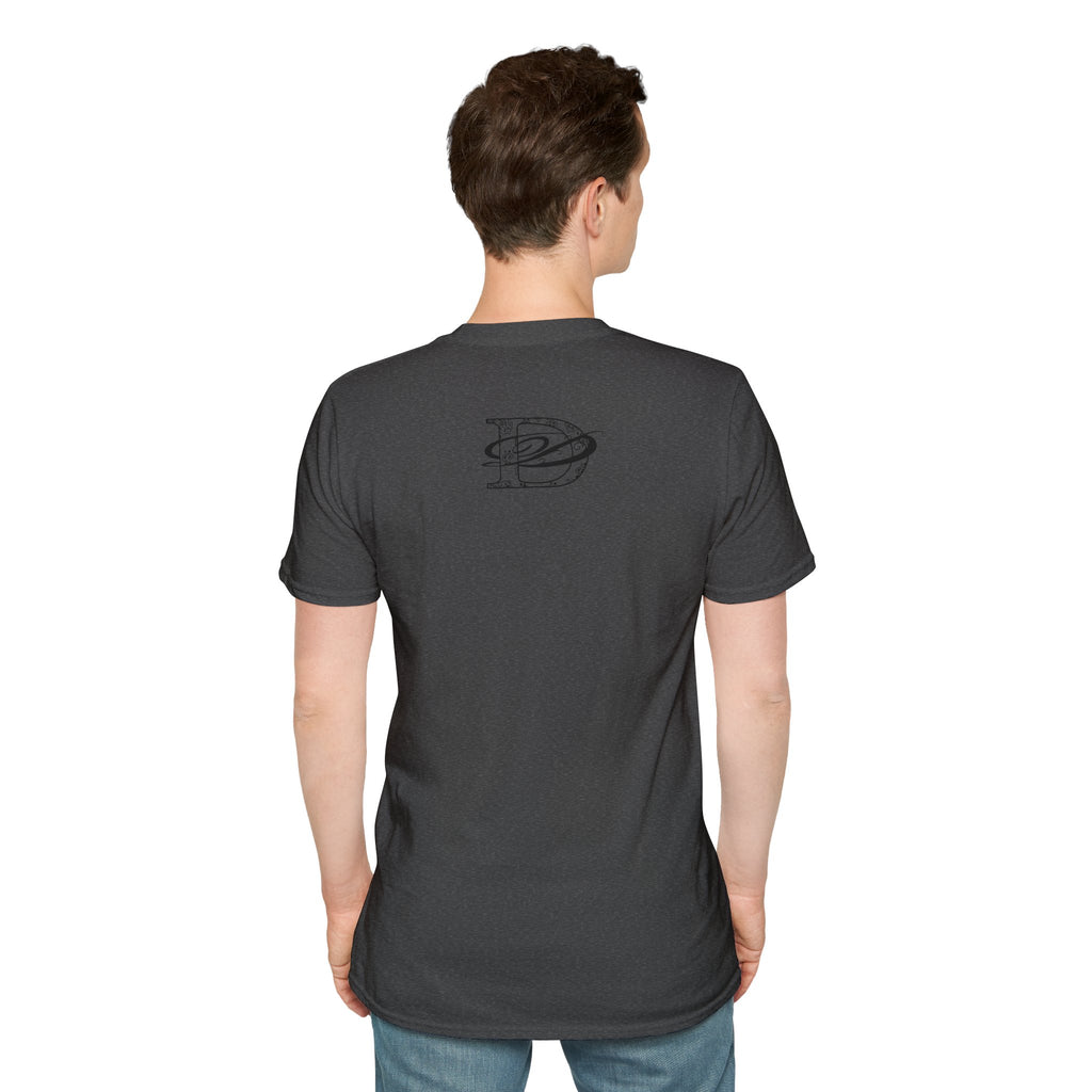 "Looking Clean, Doing Dirty" Tattoo Script Softstyle Unisex T-Shirt