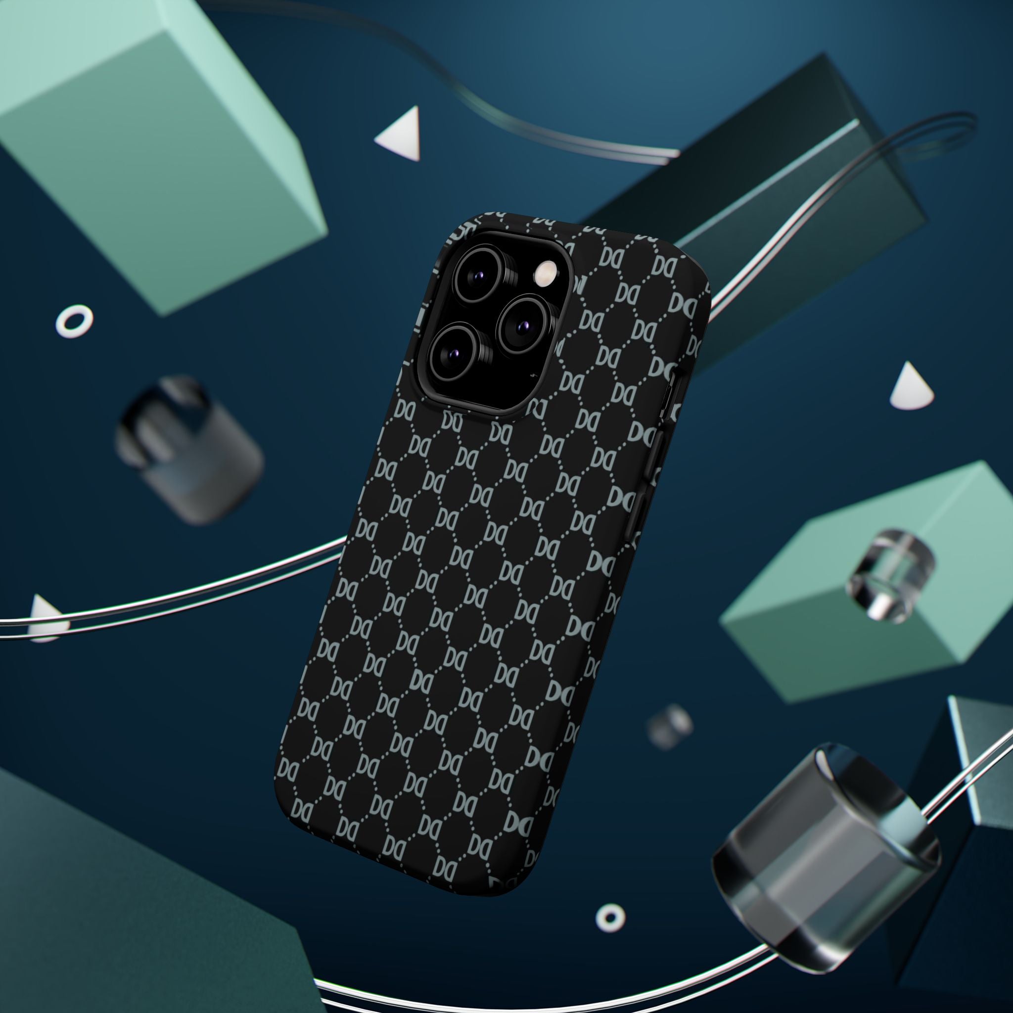DD Monogram Pattern Magnetic Phone Case