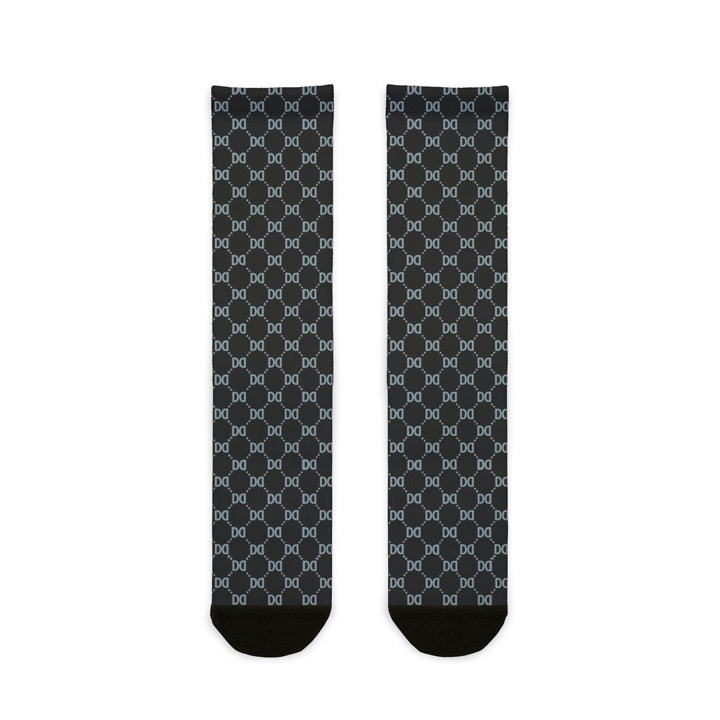 DD Monogram Crew Socks | Unisex, Streetwear, Tattoo, Designer, Fashion