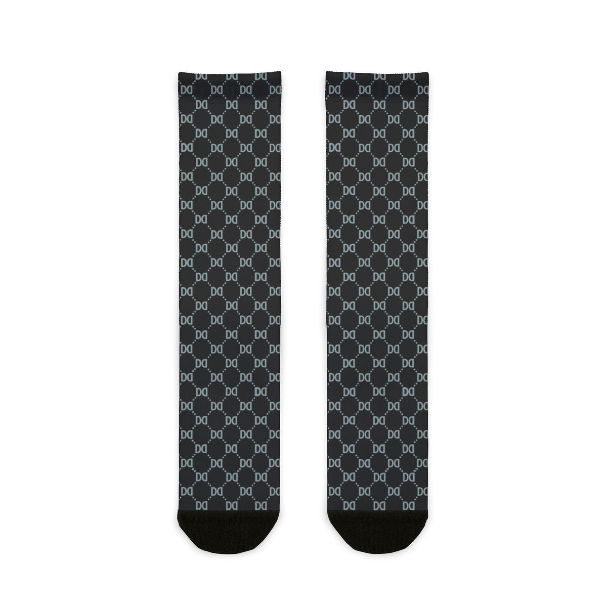 DD Monogram Crew Socks | Unisex, Streetwear, Tattoo, Designer, Fashion