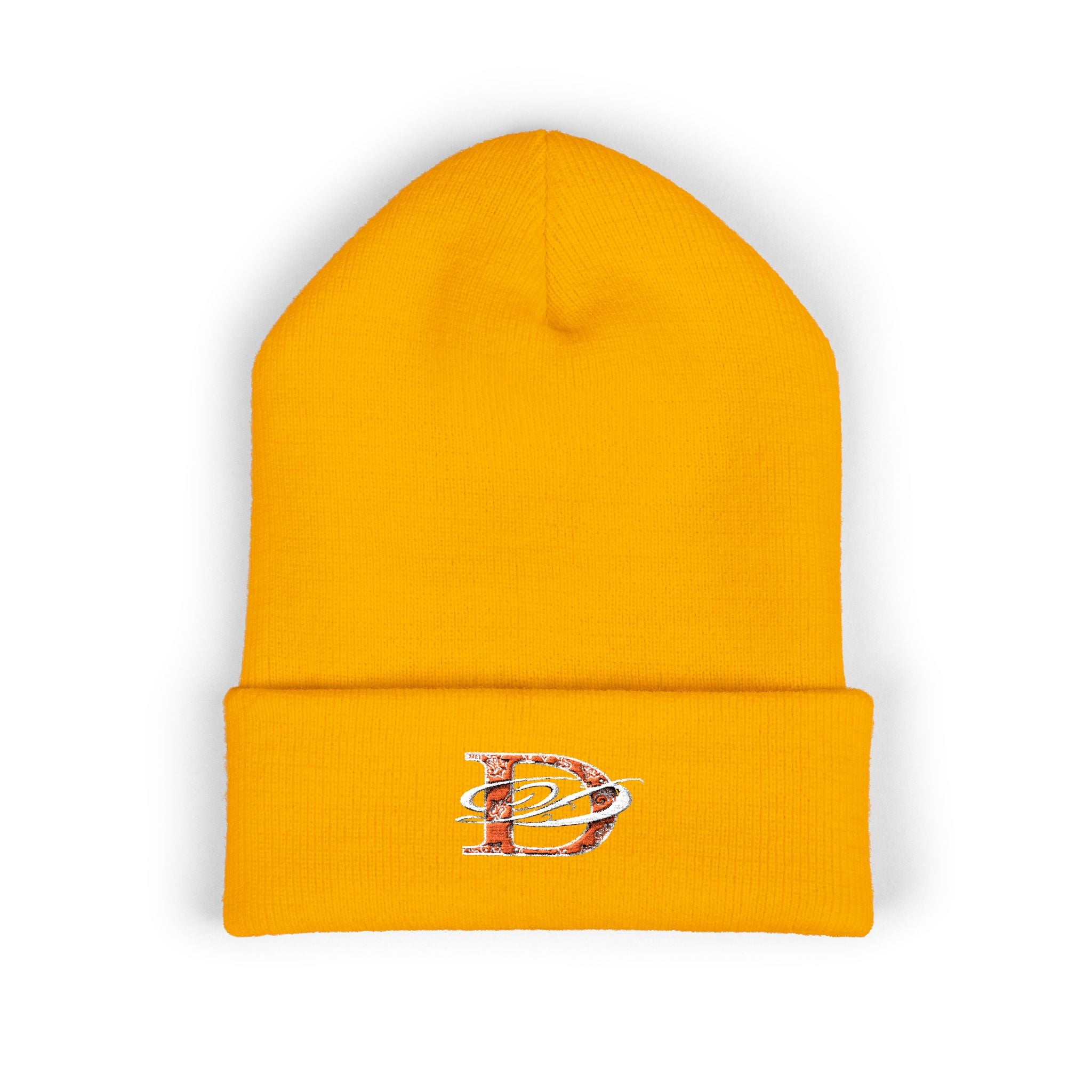 DD Bandana Logo Embroidered Cuffed Beanie