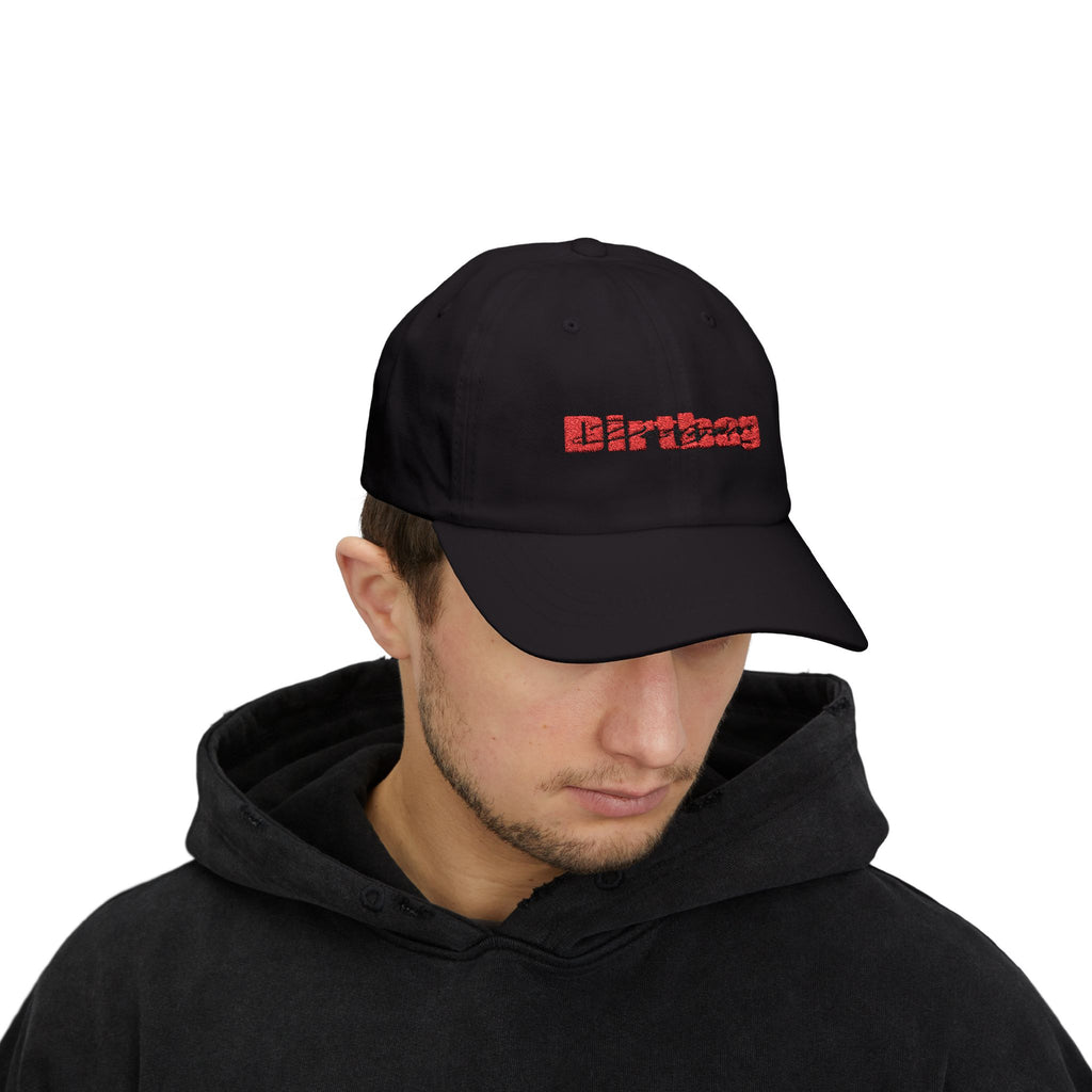 Designer Dirtbag Logo Embroidered Dad Hat