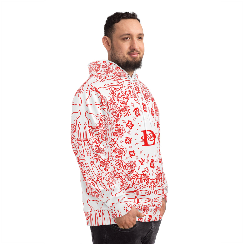 DD Custom Bandana Print Unisex Hoodie AOP