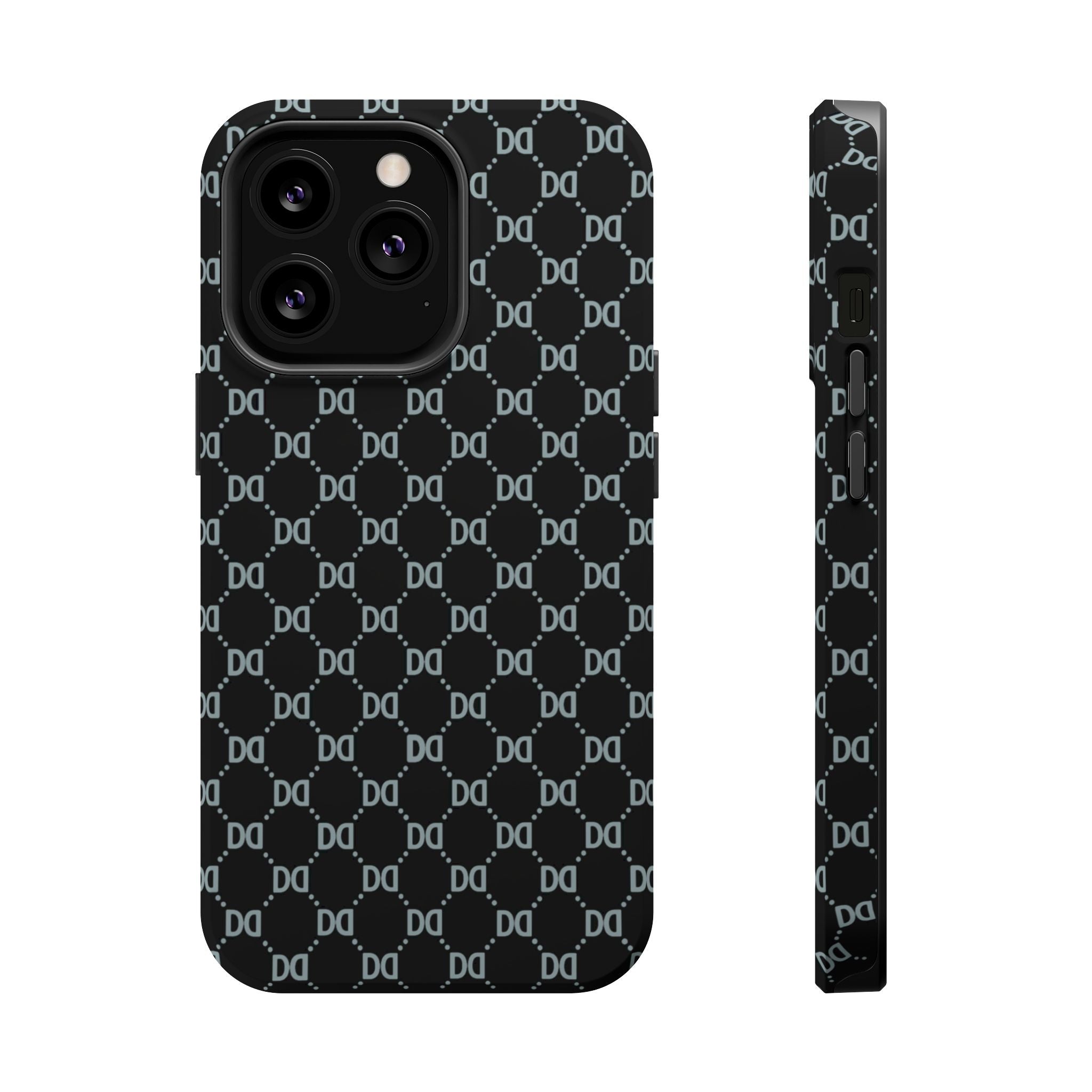 DD Monogram Pattern Magnetic Phone Case