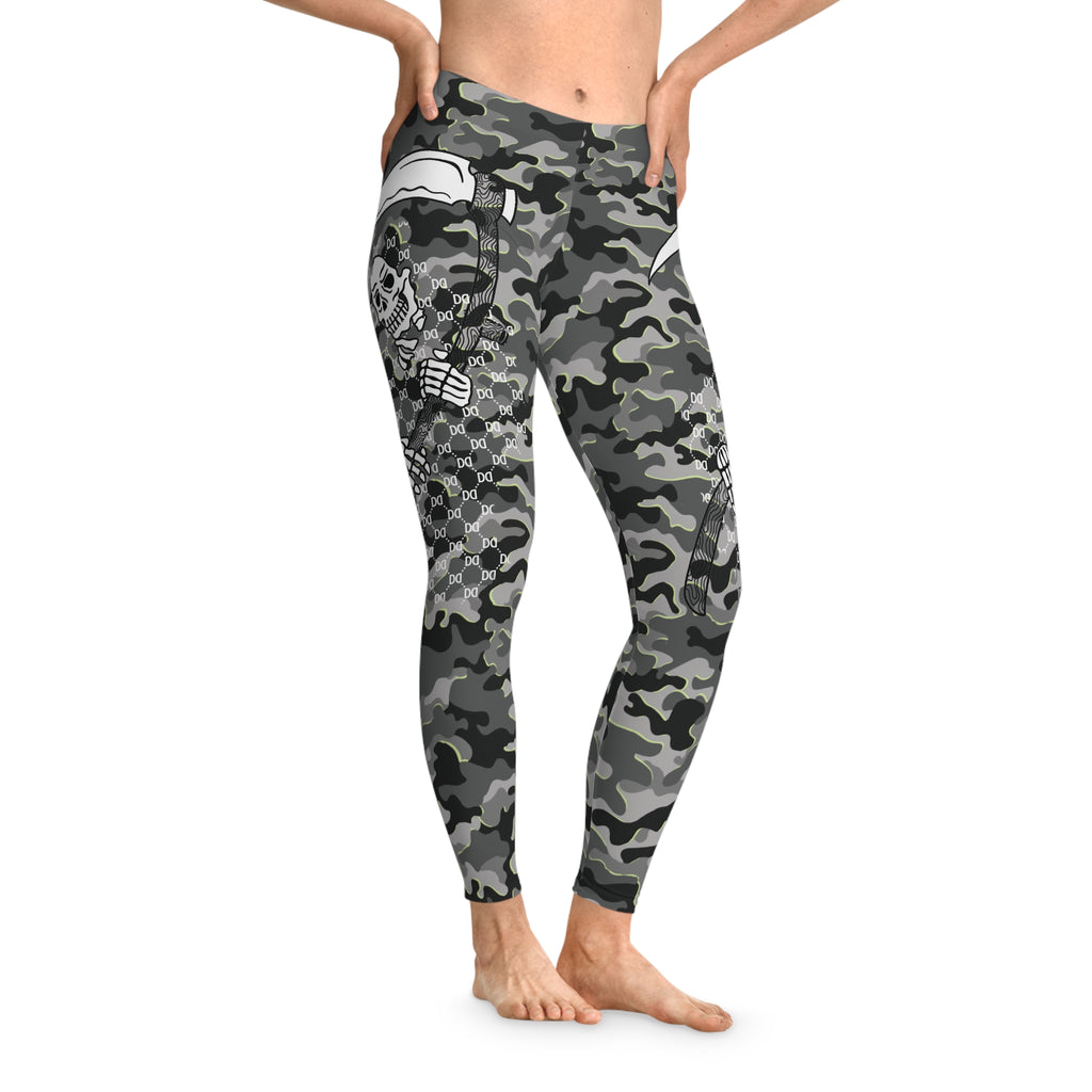 DD Monagram Reaper Urban Camo Leggings AOP