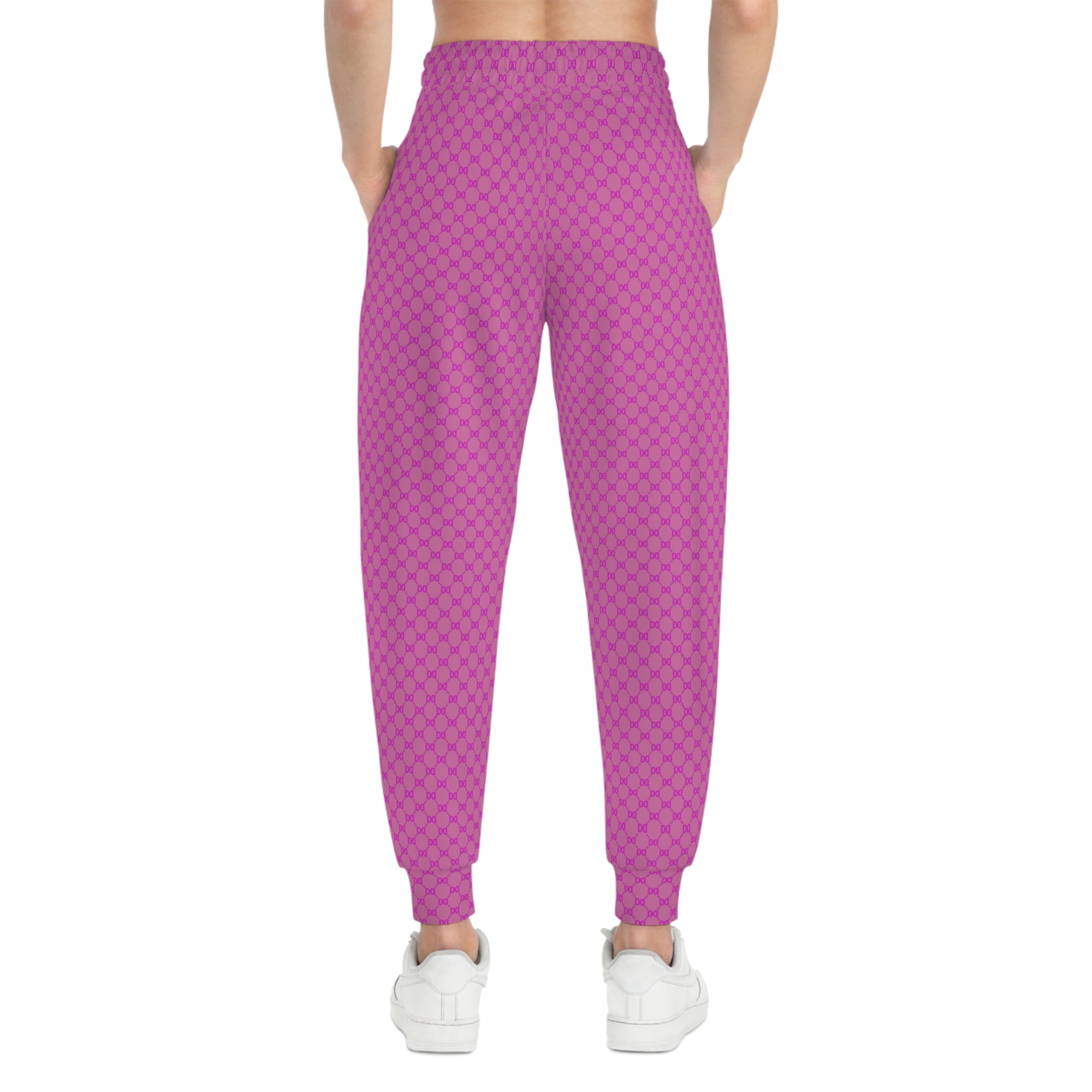 DD Custom Monogram Print Unisex Joggers AOP