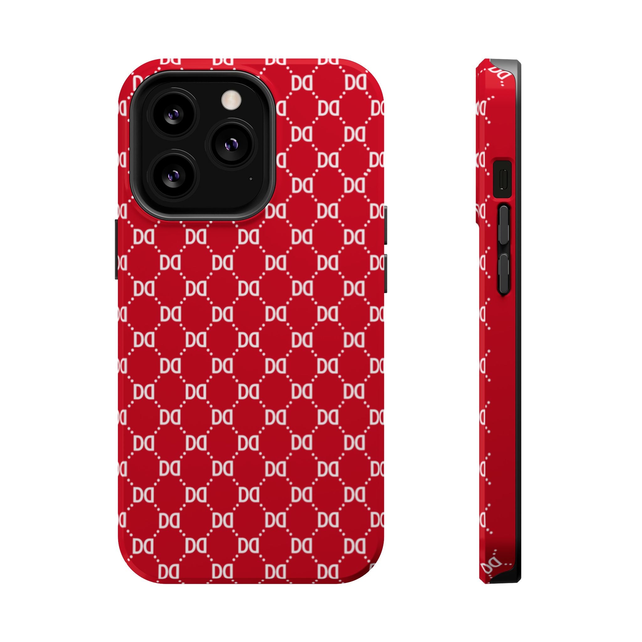 DD Monogram Pattern Magnetic Phone Case