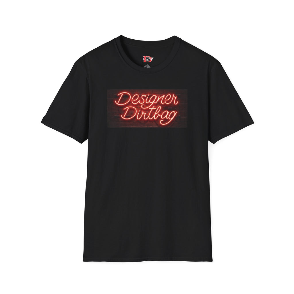 DD Neon Sign Softstyle Unisex T-Shirt