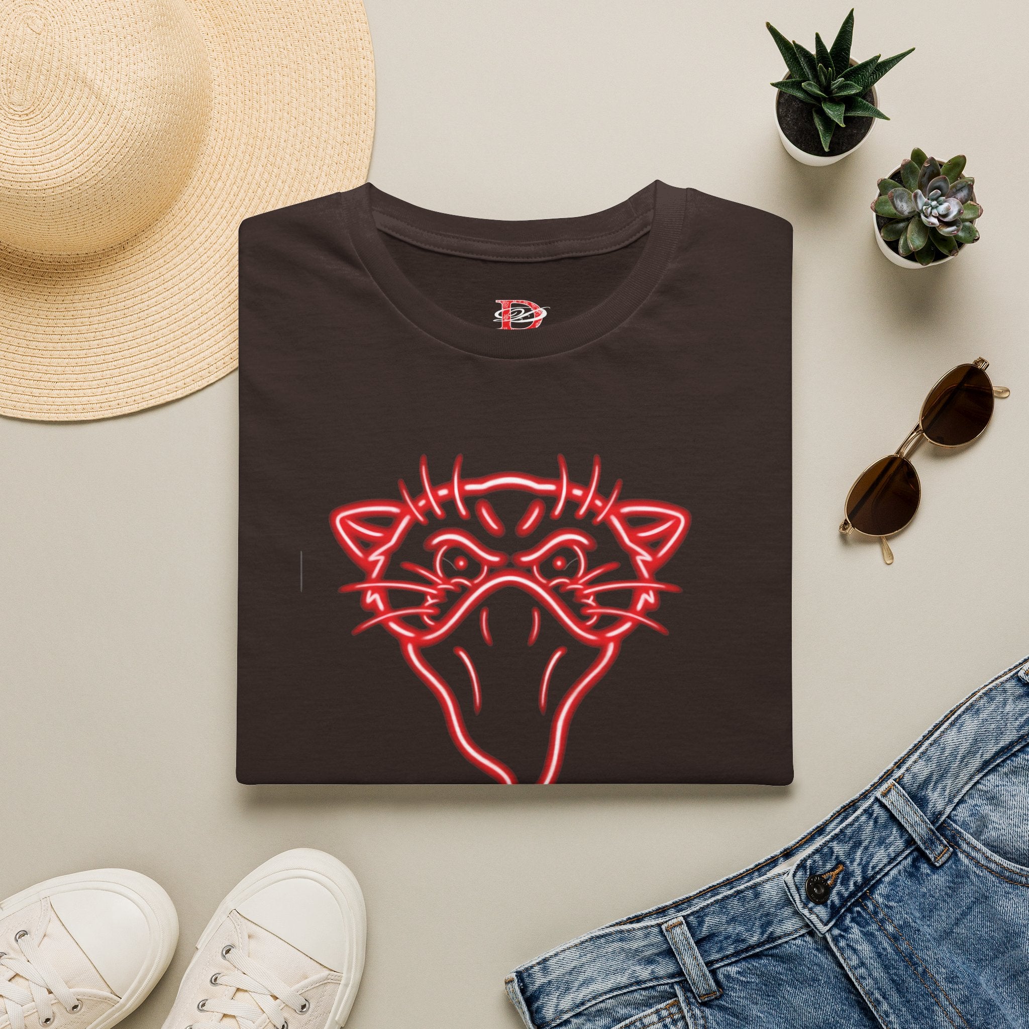 Neon Bandito Panther Softstyle Unisex T-Shirt