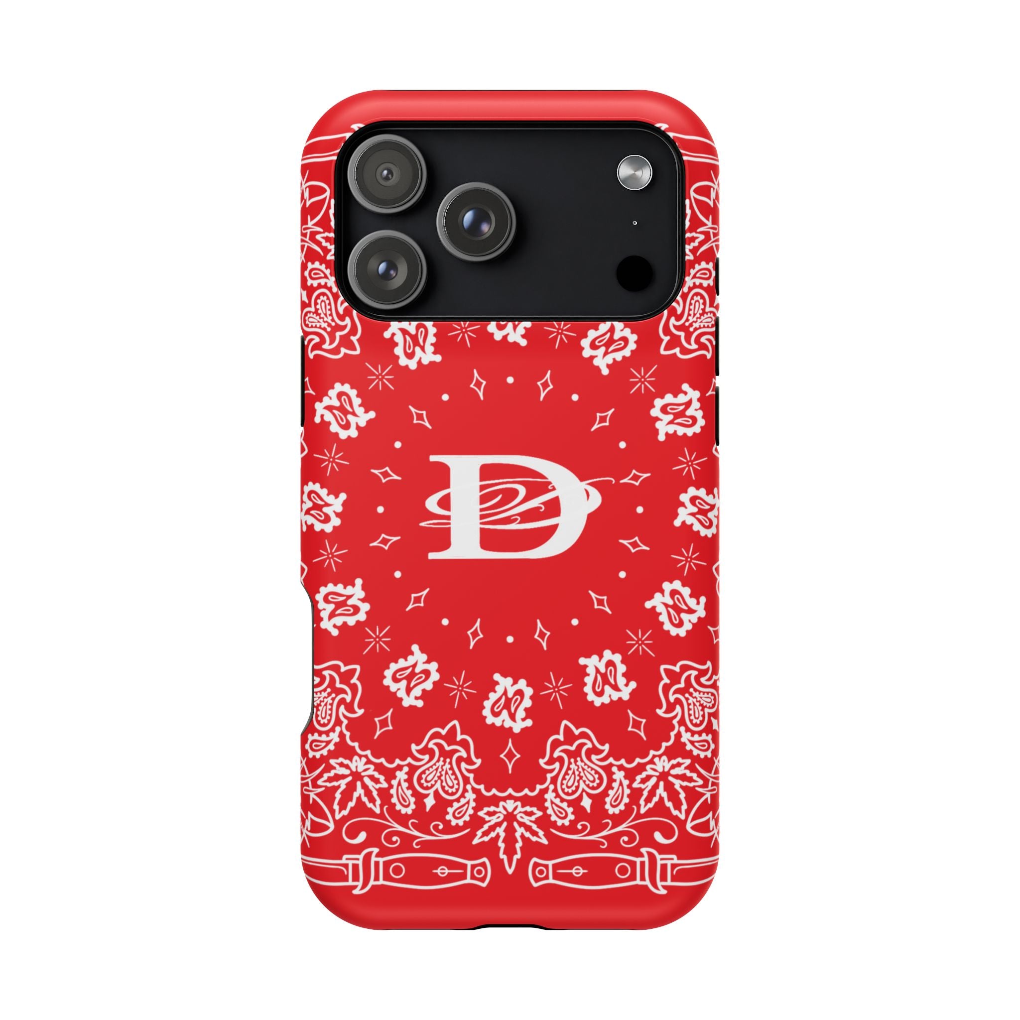 DD Custom Bandana Print Magnetic Case iPhone/Samsung