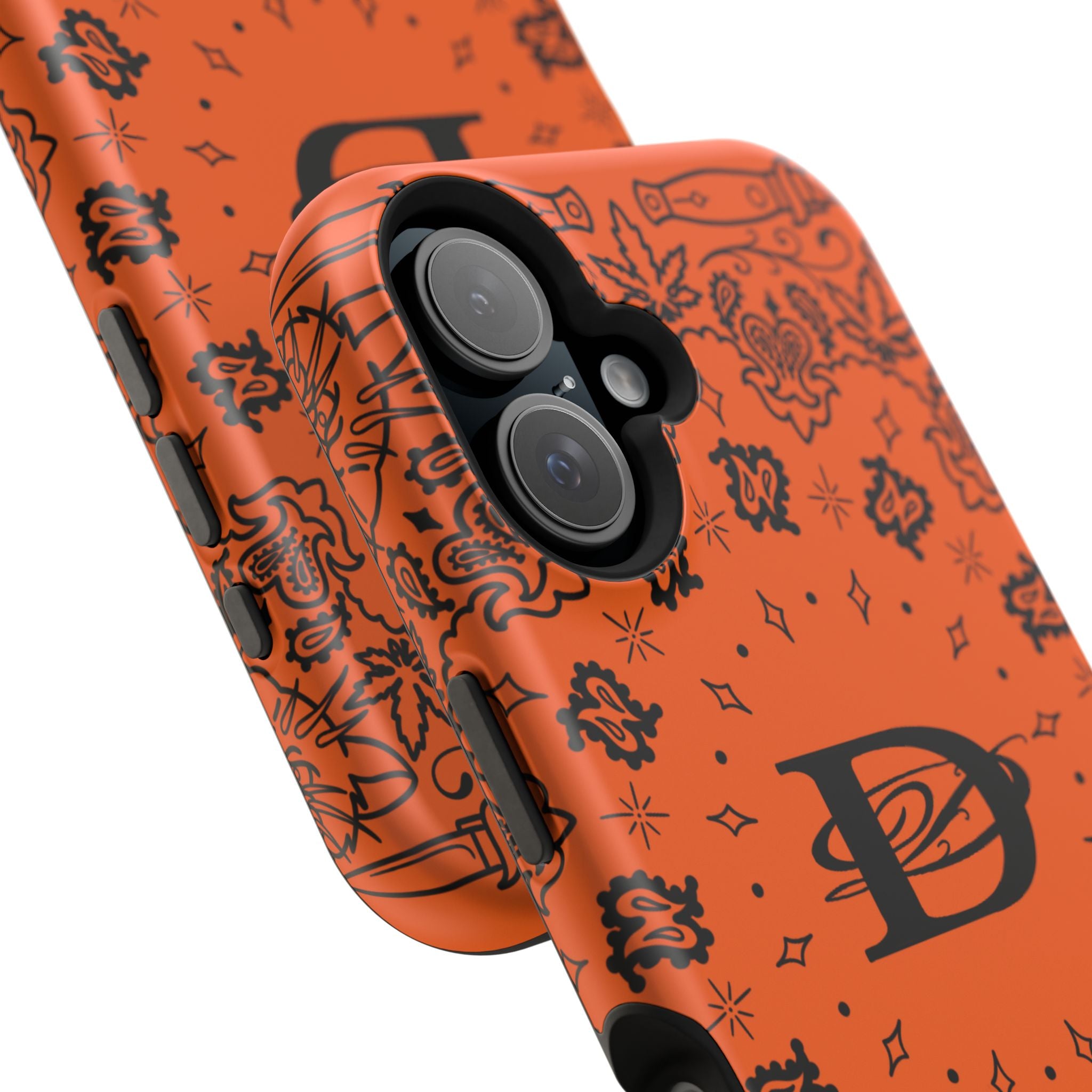 DD Custom Bandana Print Stylish Magnetic Phone Cases for Trendy Protection, Customize Your Style, Personalized Gift, Unique Design