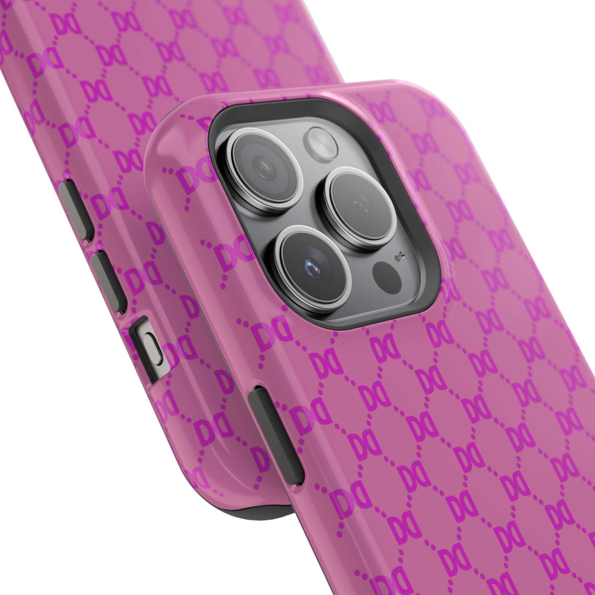 DD Monogram Pattern Magnetic Phone Case