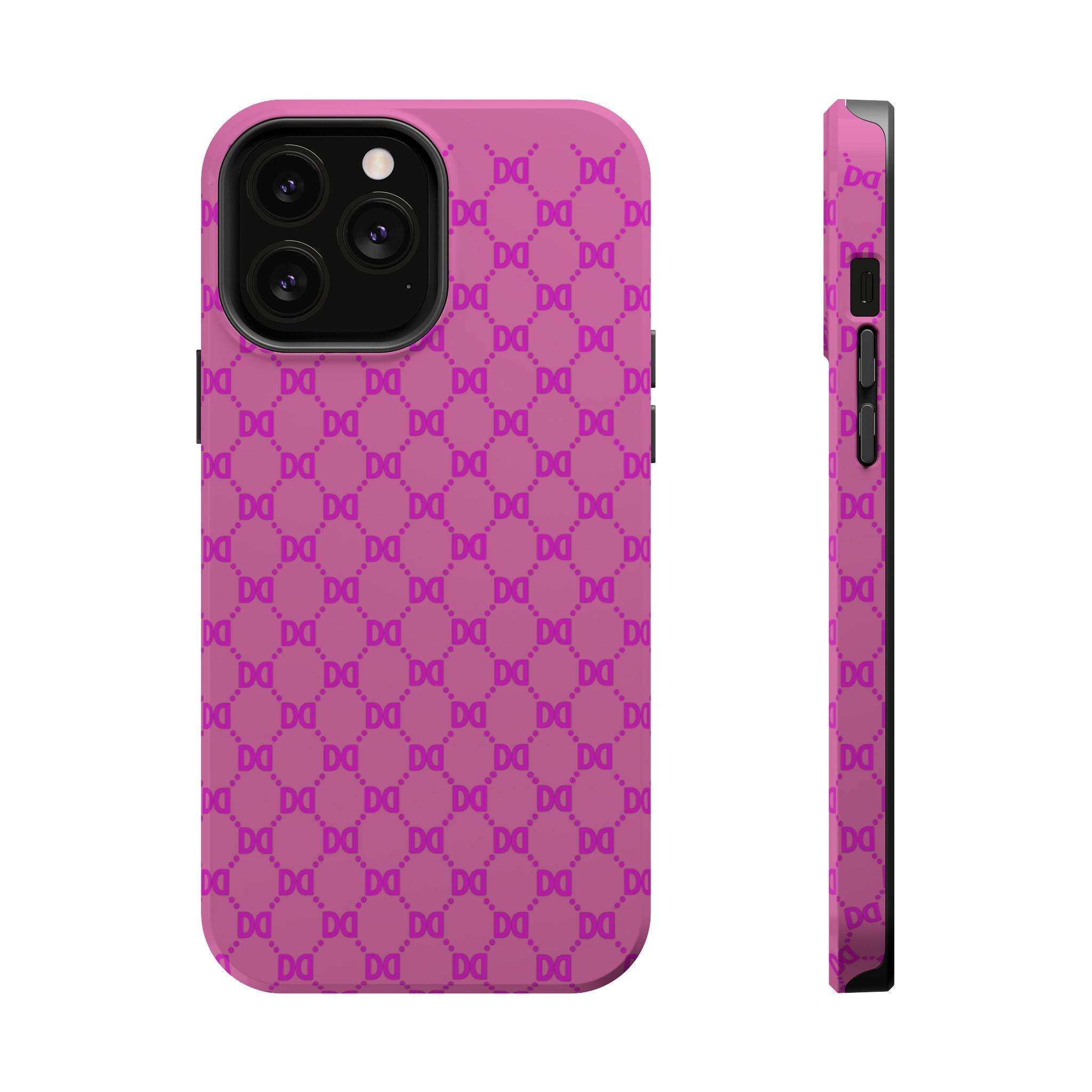 DD Monogram Pattern Magnetic Phone Case
