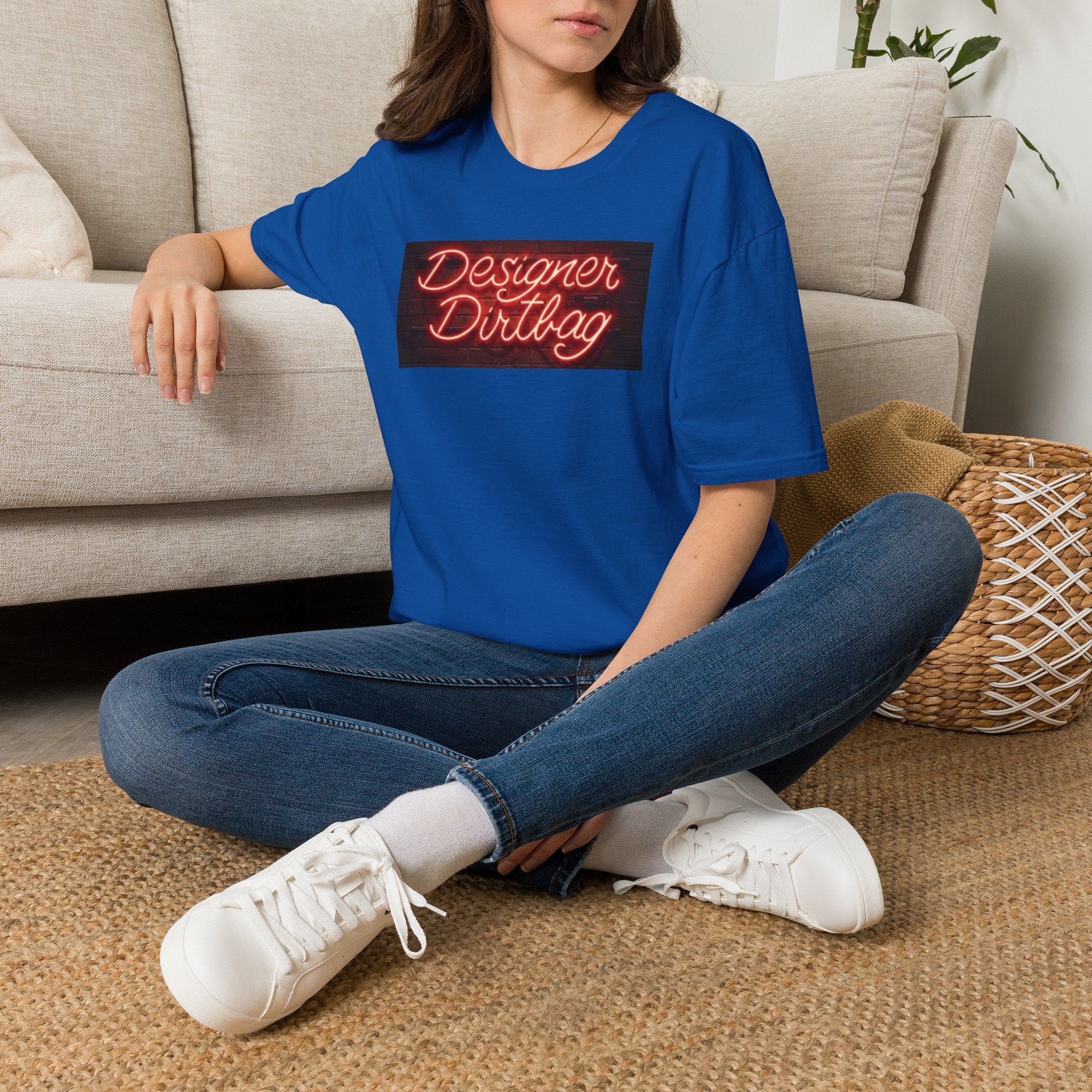 DD Neon Sign Softstyle Unisex T-Shirt