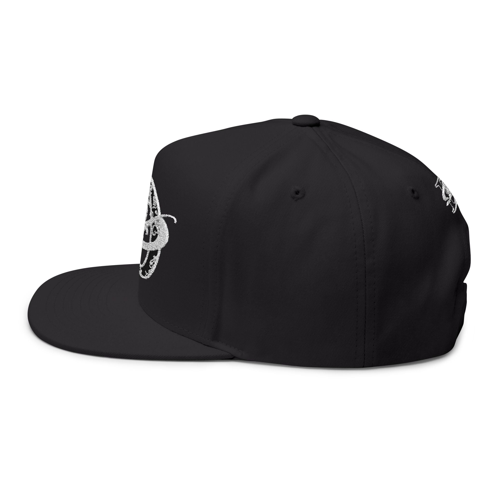 DD Bandana Logo Flat Bill Snapback Cap