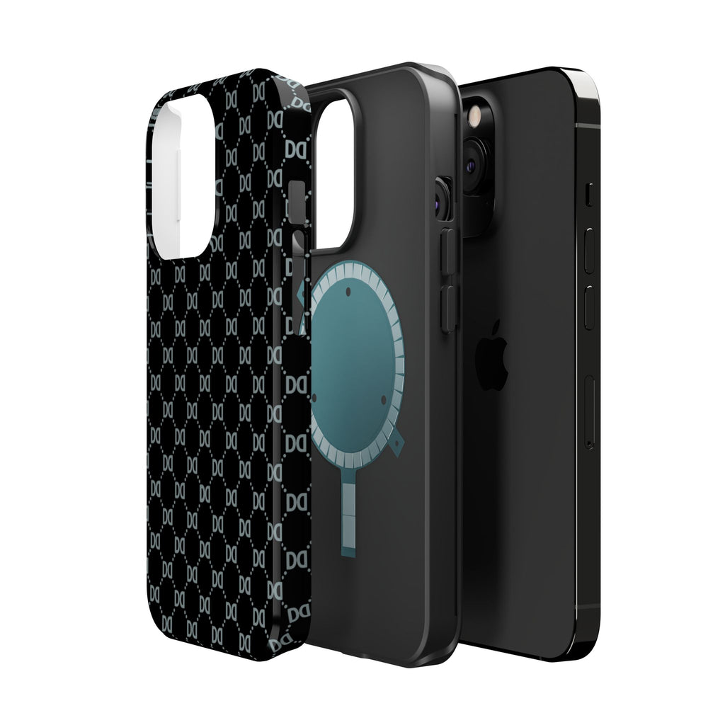 DD Monogram Pattern Magnetic Phone Case