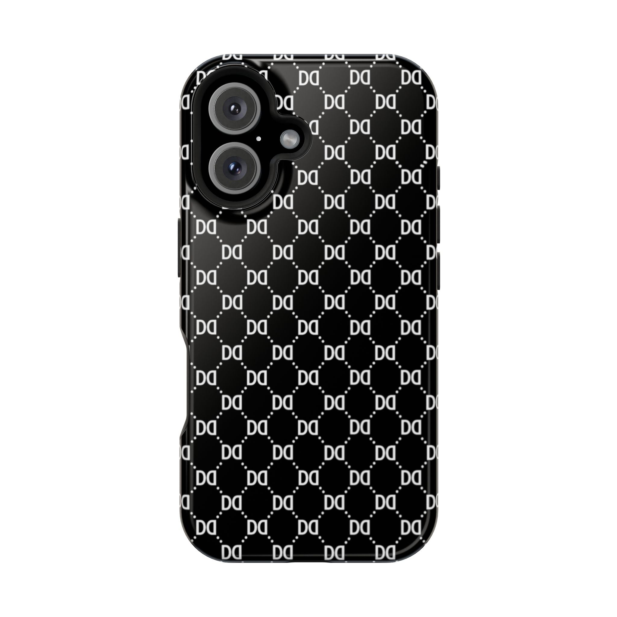 DD Monogram Pattern Magnetic Phone Case