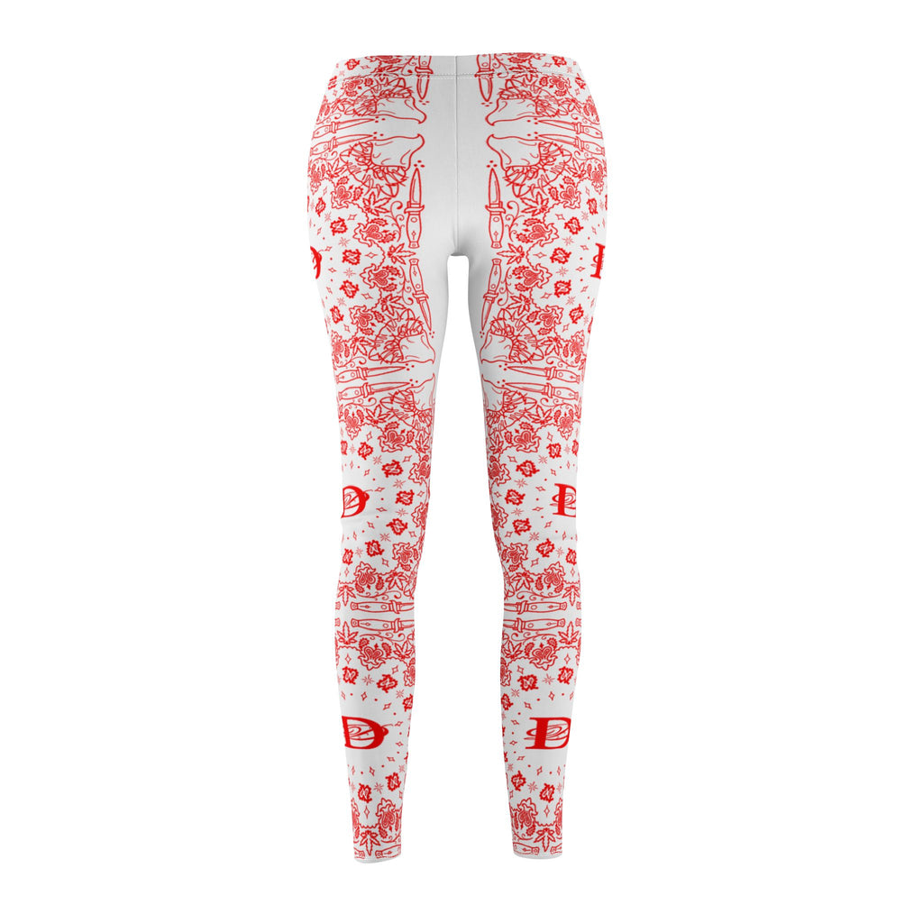 DD Custom Bandana Print Women's Casual Leggings AOP