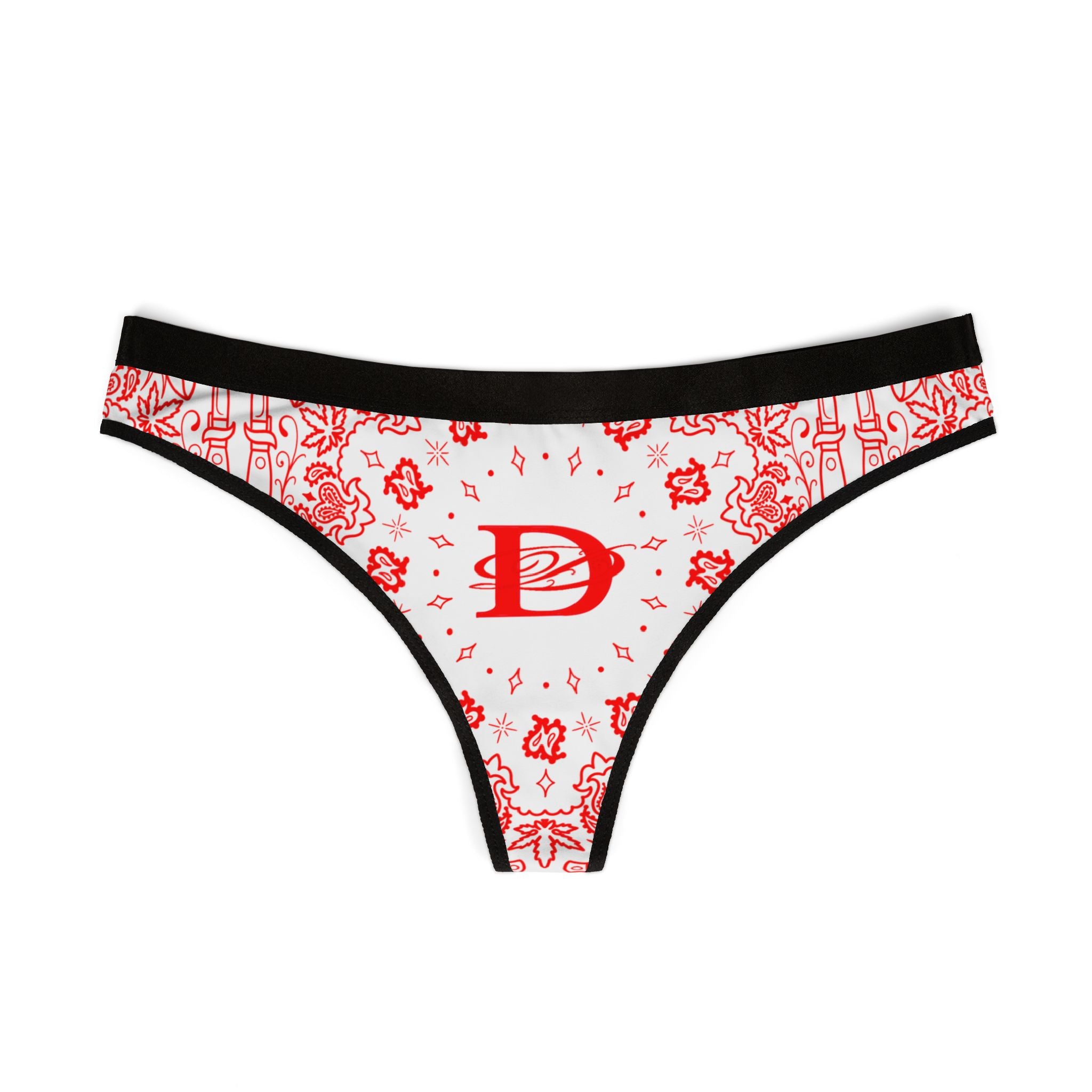 DD Custom Bandana Women's Thong Underwear | Underwear, Tattoo, Streetwear, Designer, Fashion, Bandana