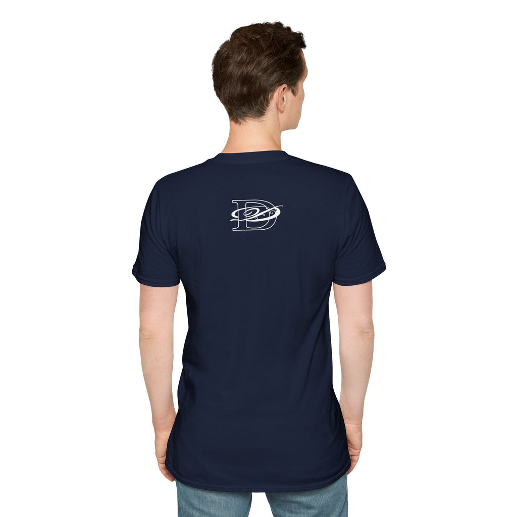 "Looking Clean, Doing Dirty" Tattoo Script Softstyle Unisex T-Shirt