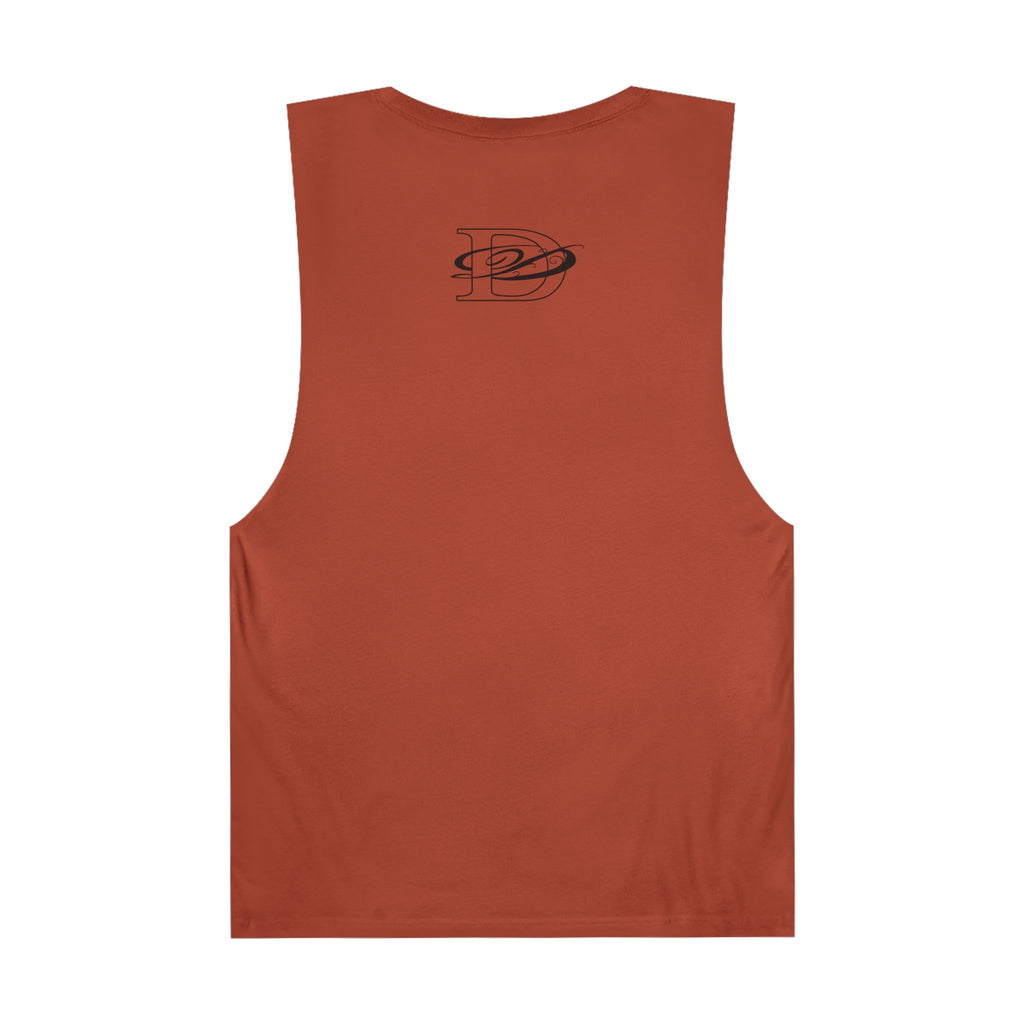 DD Custom Script Lettering w/Gothic Old English Unisex High Quality Barnard Tank
