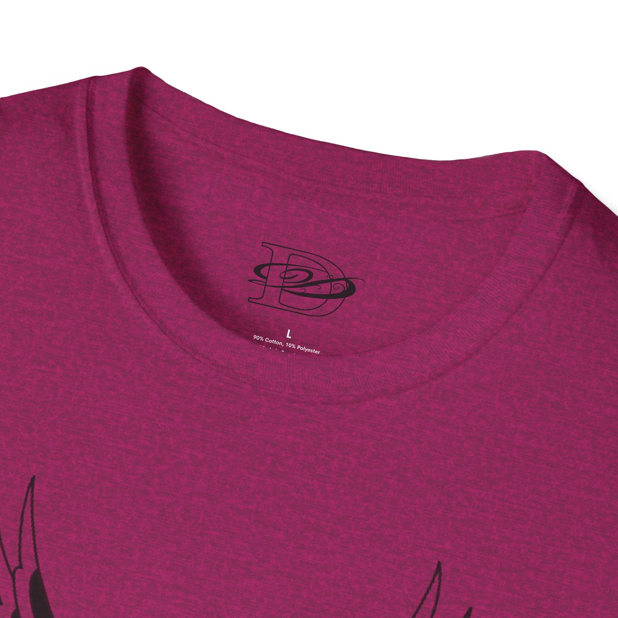 Skating Eagle Grinding on Colfax Unisex Softstyle T-Shirt