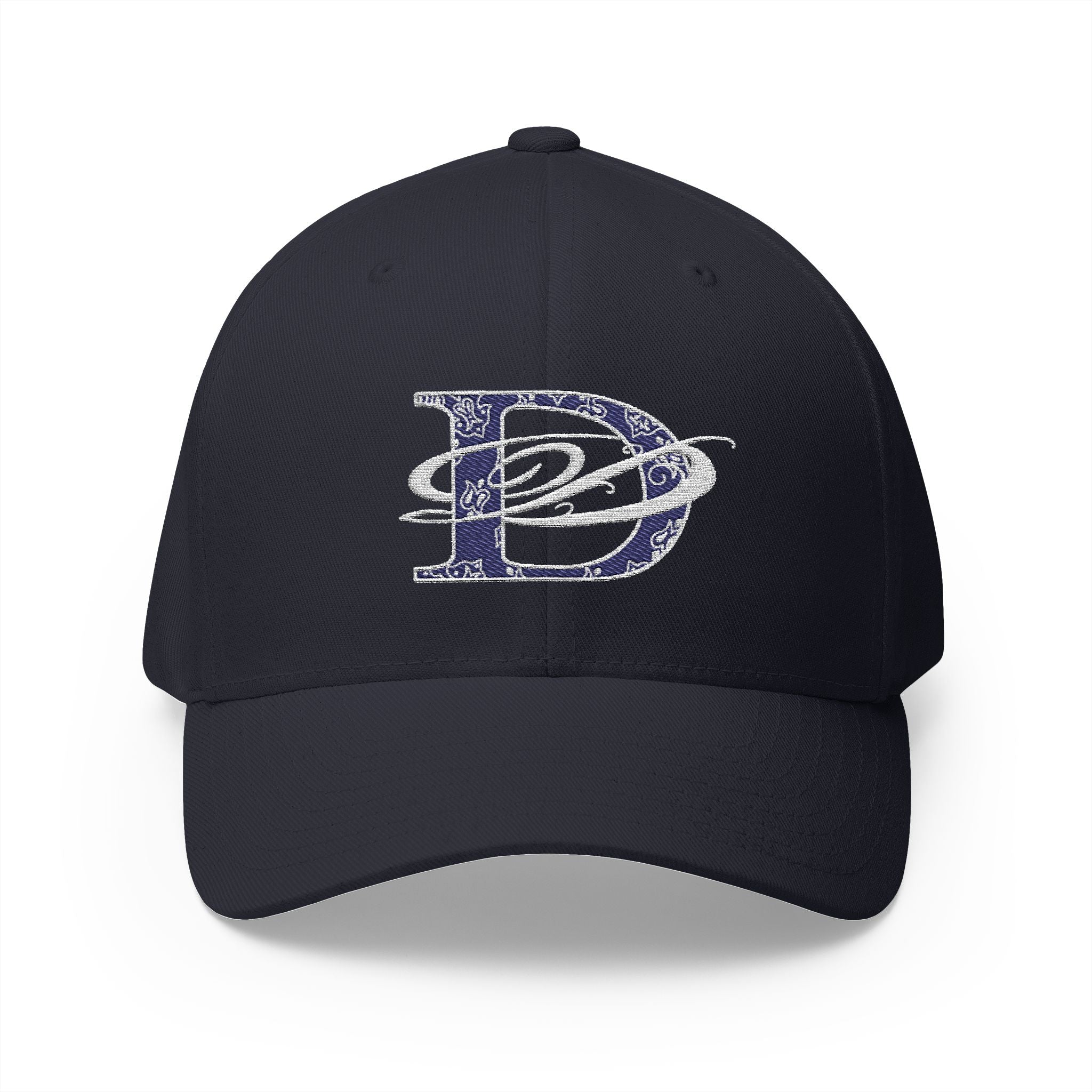 DD Bandana Logo Embroidered Closed Back Stretch Fit Cap