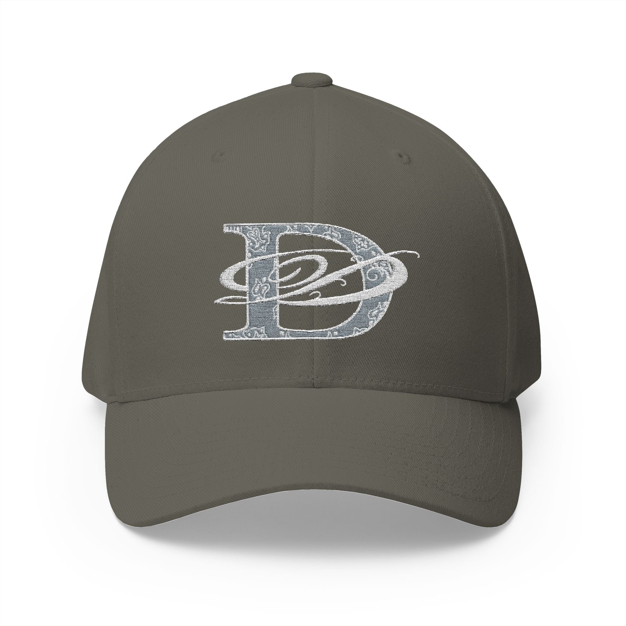 DD Bandana Logo Embroidered Closed Back Stretch Fit Cap