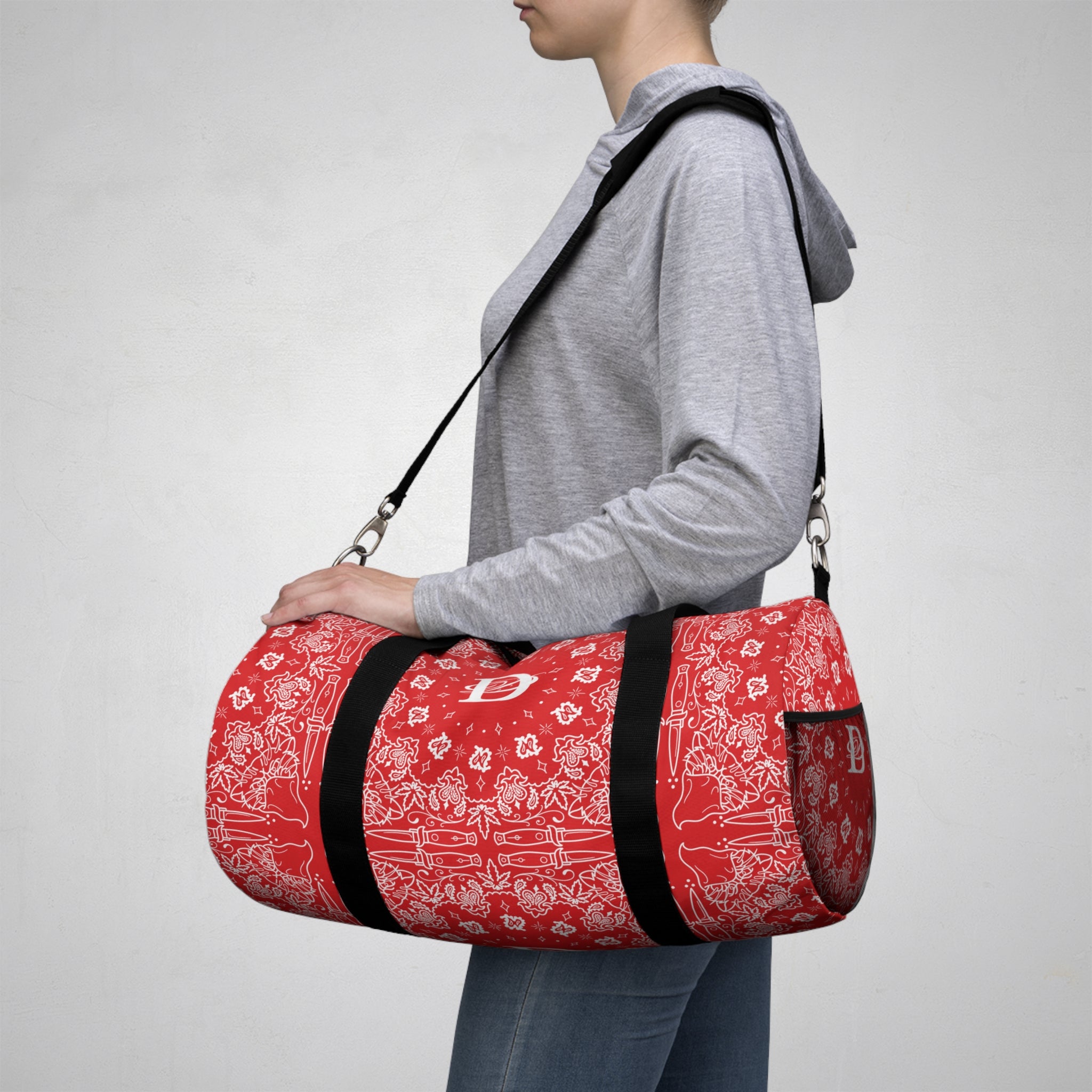 DD Custom Bandana Duffel Bag AOP