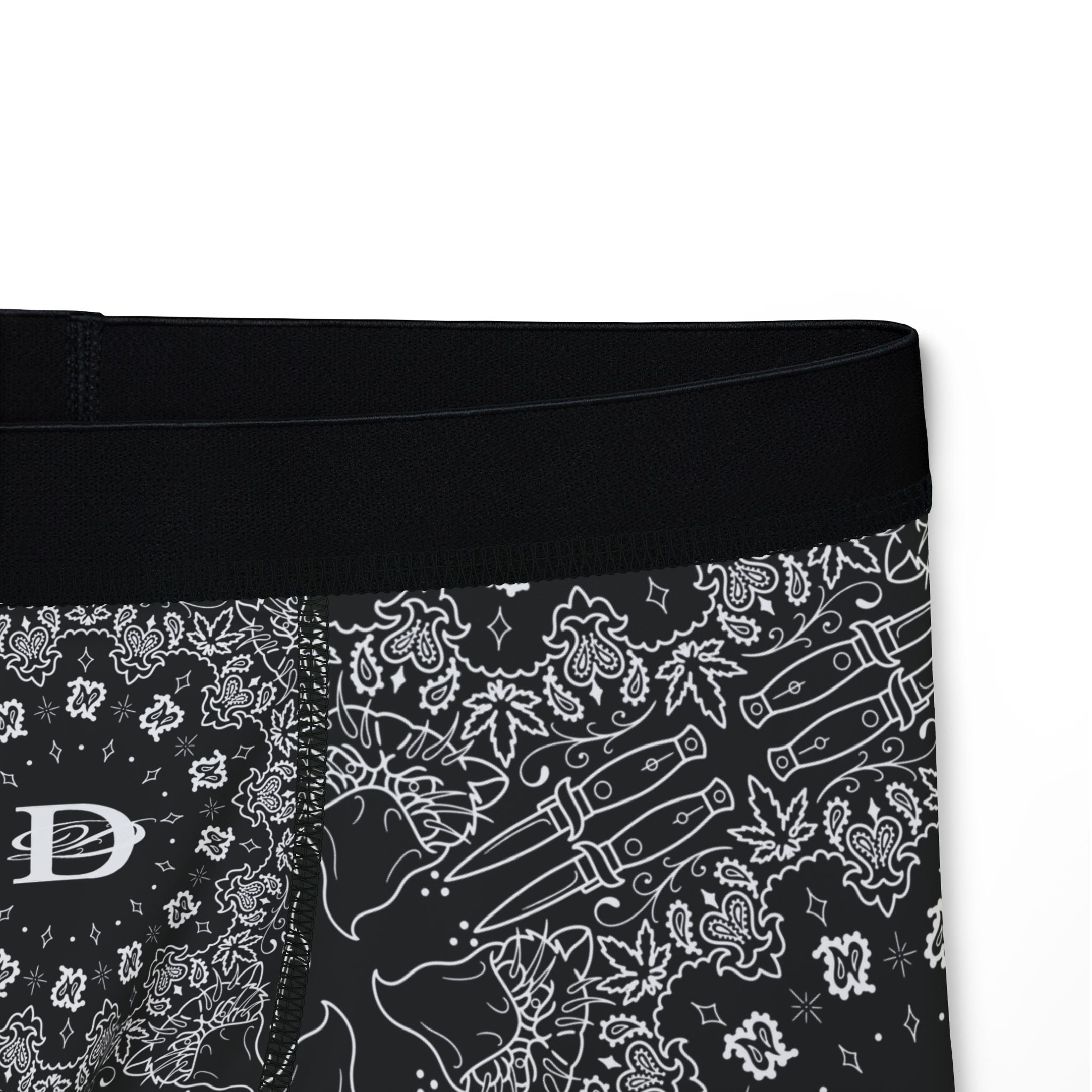 DD Custom Bandana Print Men's Boxers AOP