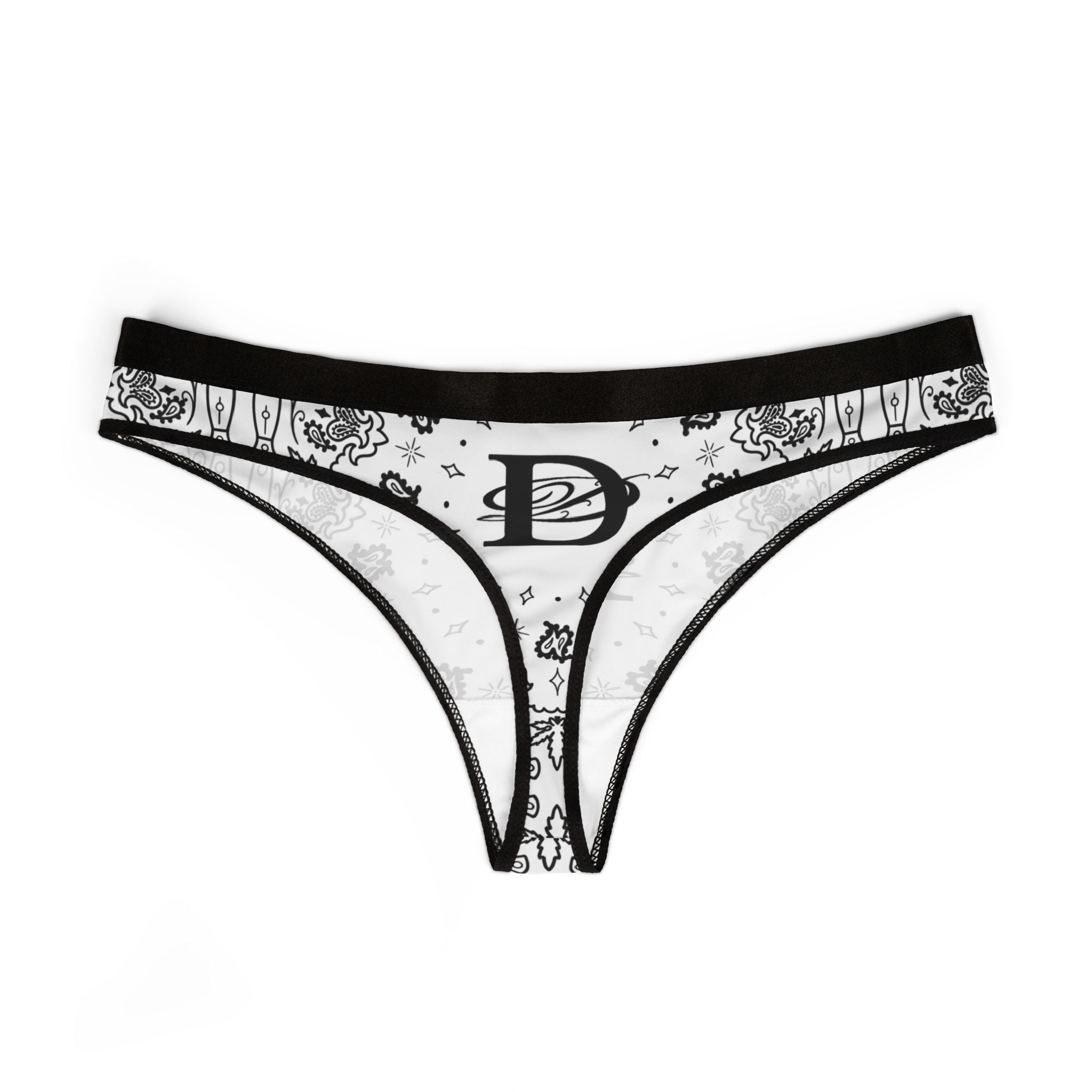 DD Custom Bandana Women's Thong Underwear | Underwear, Tattoo, Streetwear, Designer, Fashion, Bandana