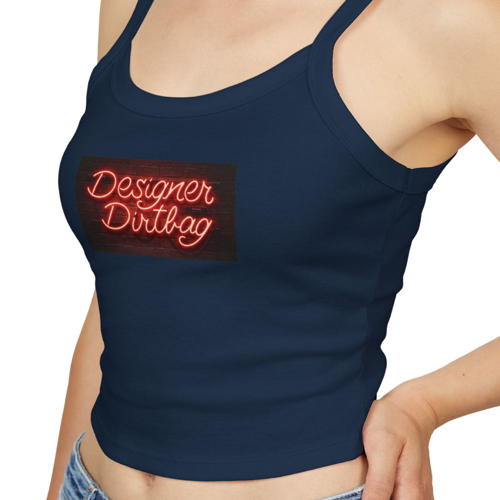 Neon Sign Graphic Spaghetti Strap Woman's Tank Top