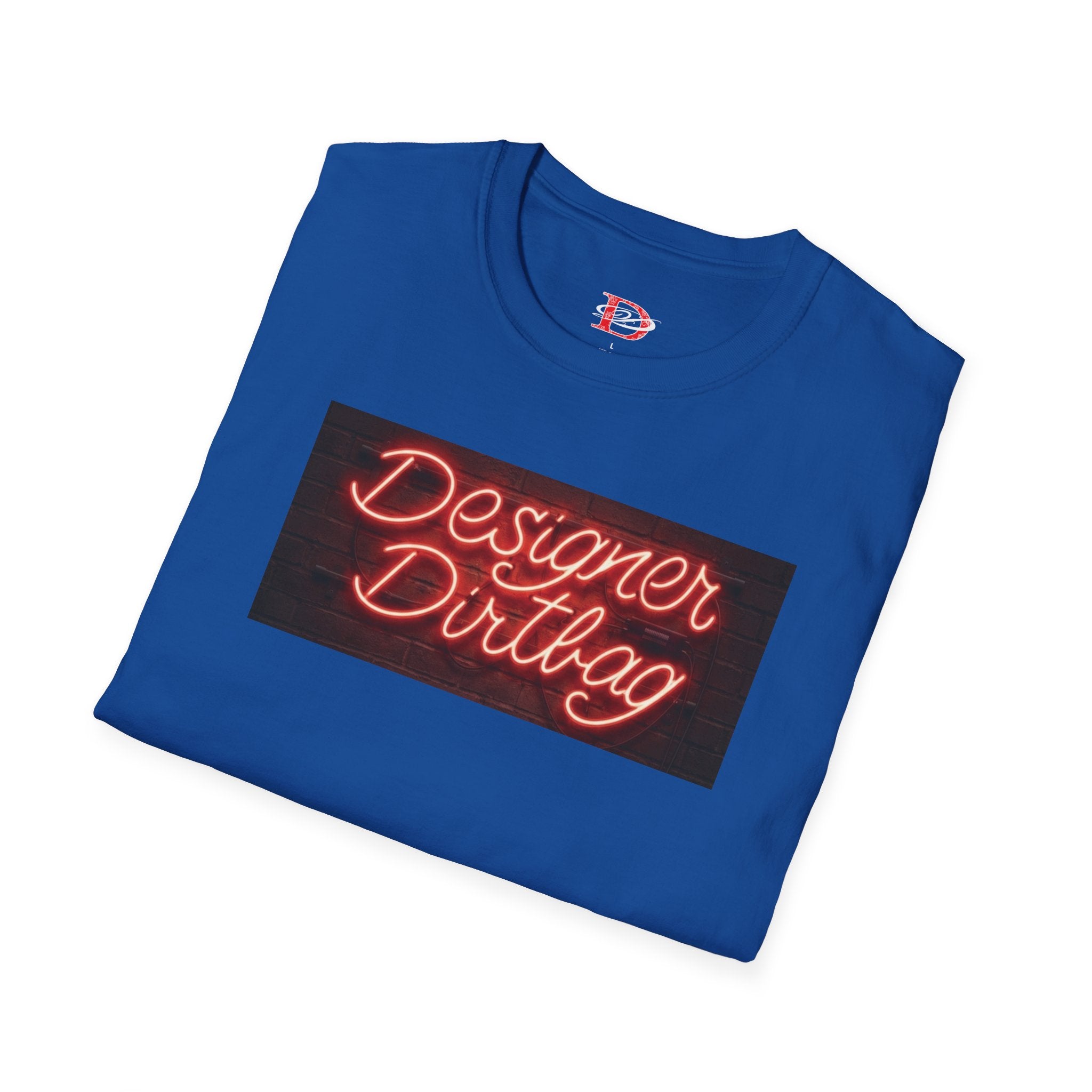 DD Neon Sign Softstyle Unisex T-Shirt