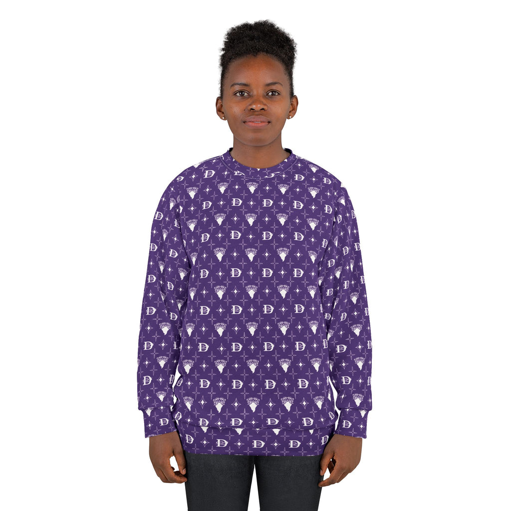 Bandito Panther Custom Monogram Print Unisex Sweatshirt AOP