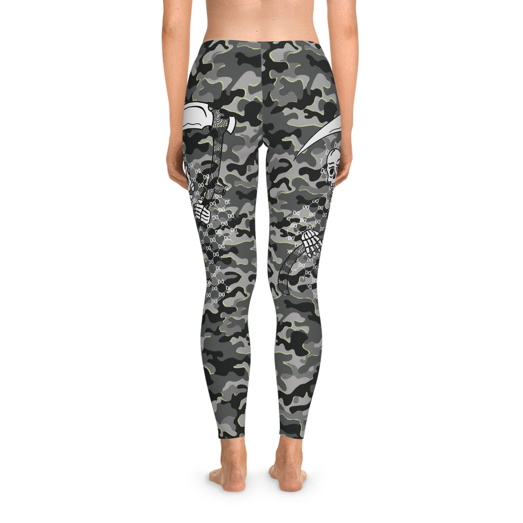 DD Monagram Reaper Urban Camo Leggings AOP