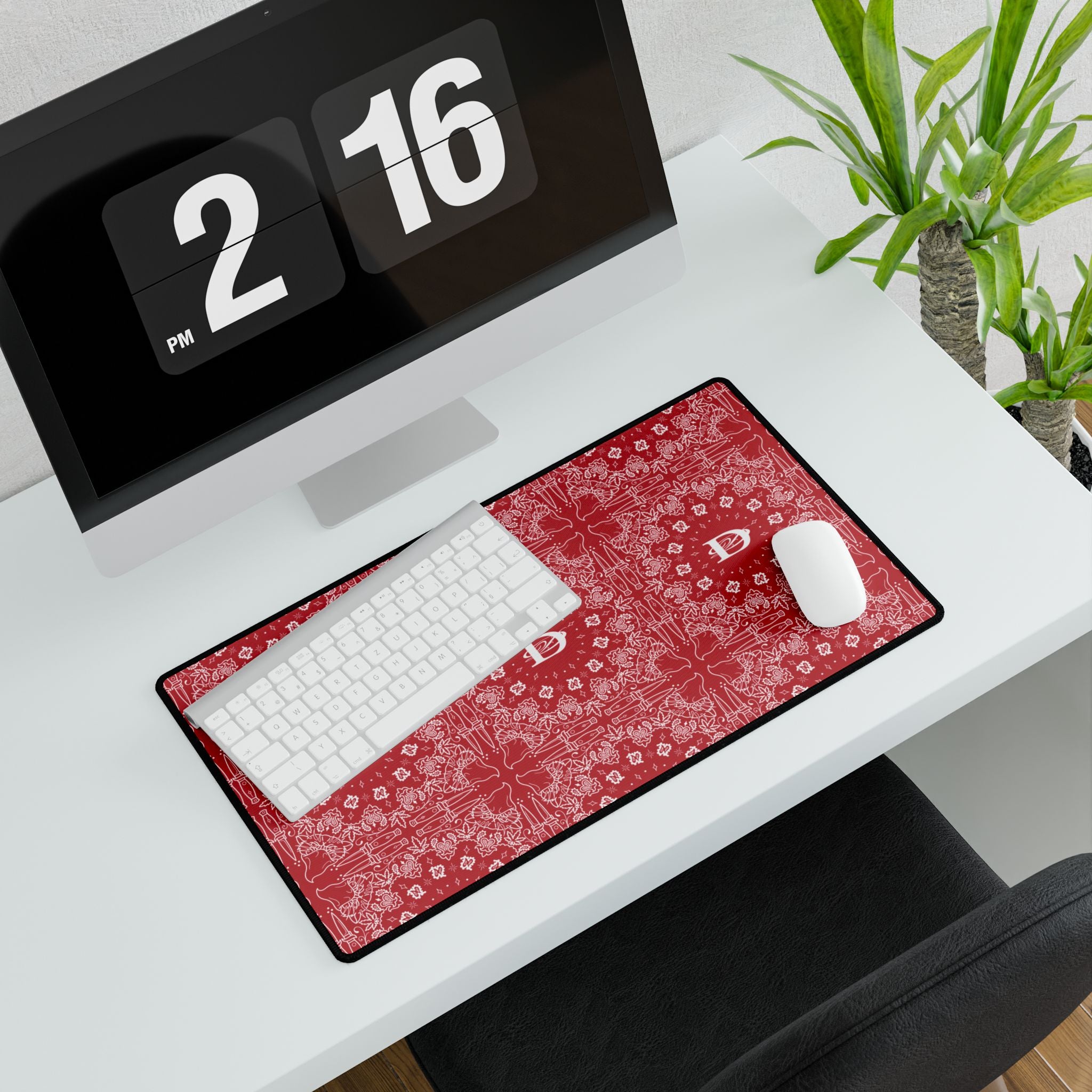 DD Custom Bandana Print Large Desk Mat Mouse Pad AOP