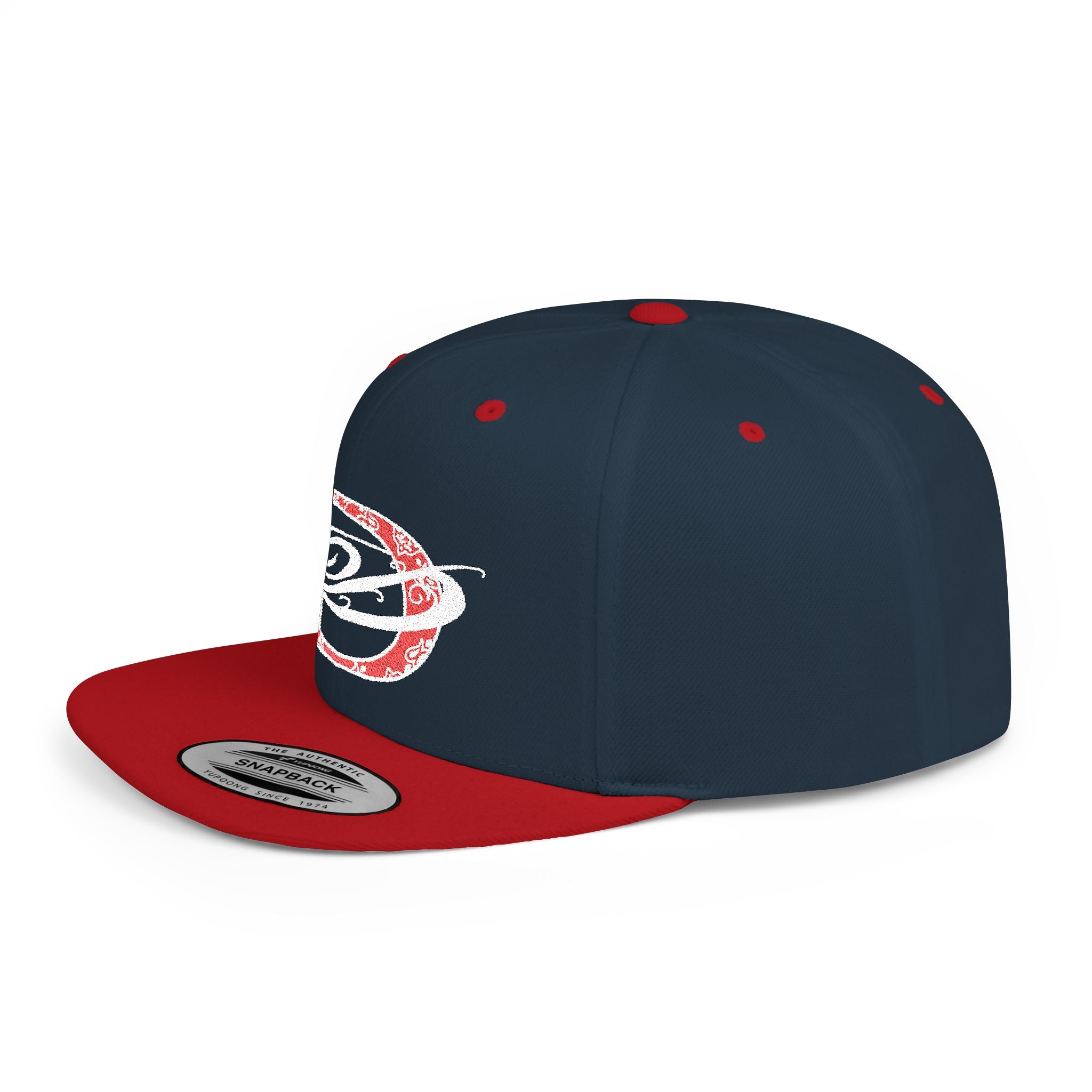 DD Bandana Logo Flat Bill Snapback Cap