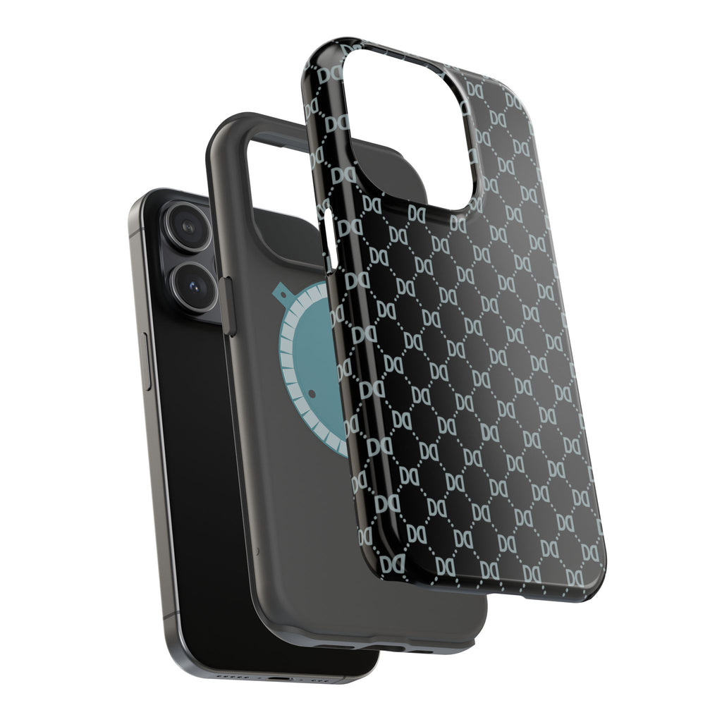 DD Monogram Pattern Magnetic Phone Case