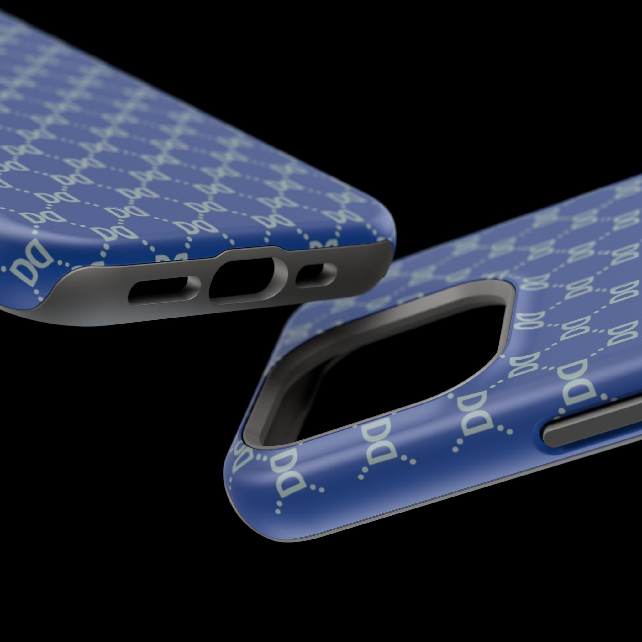 DD Monogram Pattern Magnetic Phone Case