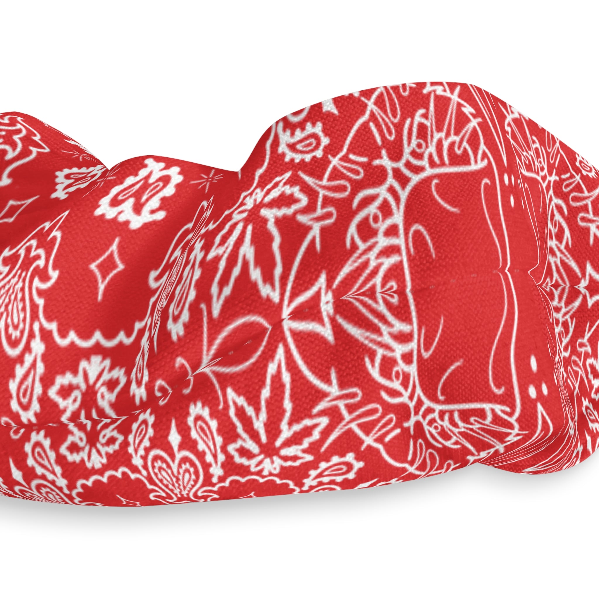 DD Custom Bandana Print Scrunchie AOP