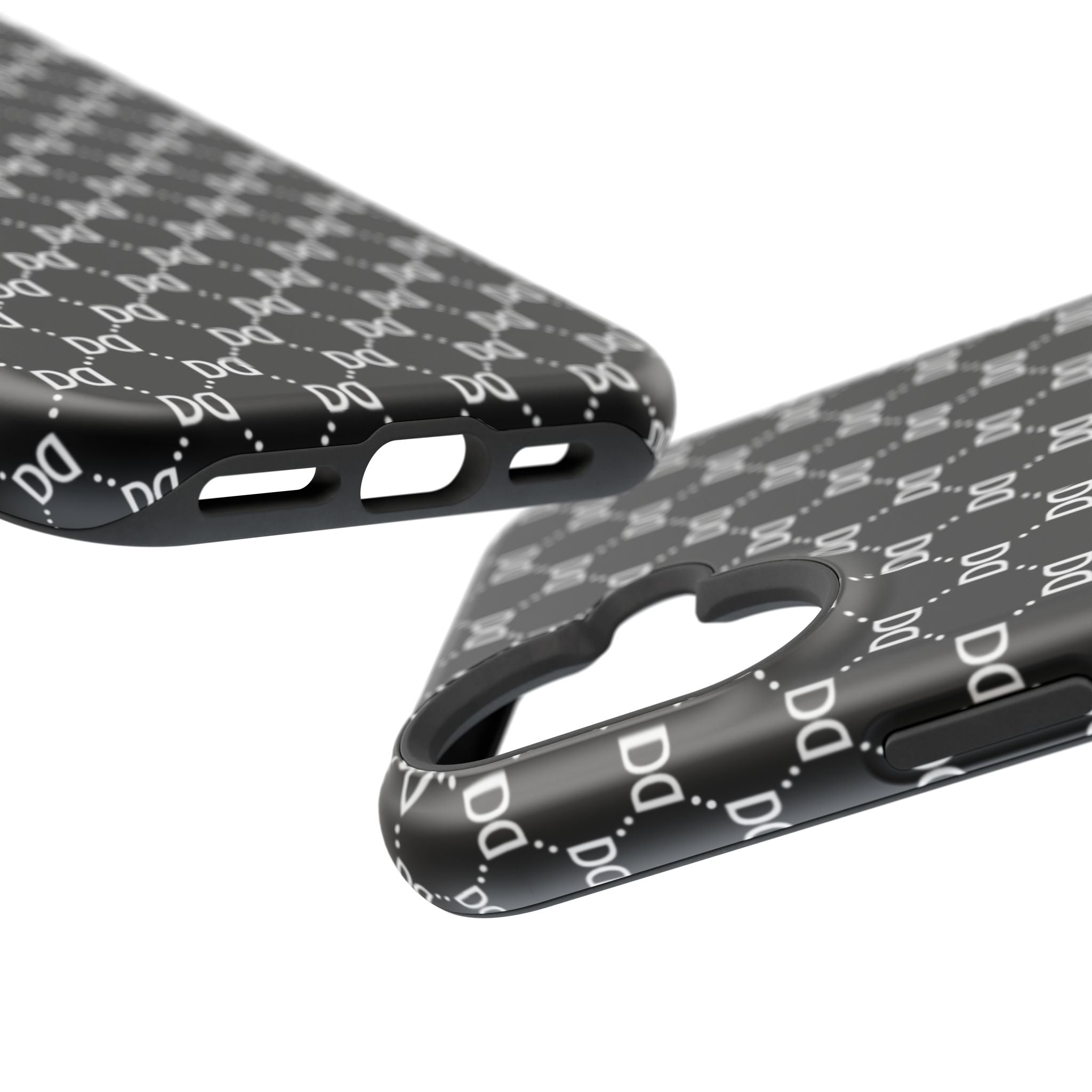 DD Monogram Pattern Magnetic Phone Case