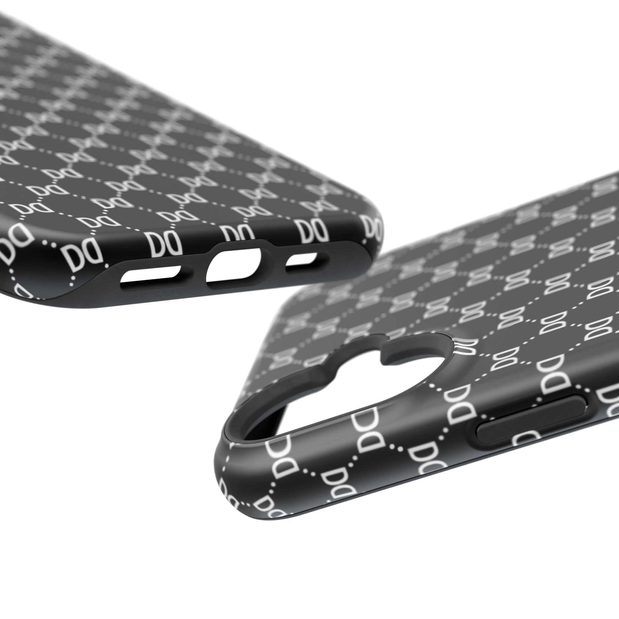 DD Monogram Pattern Magnetic Phone Case