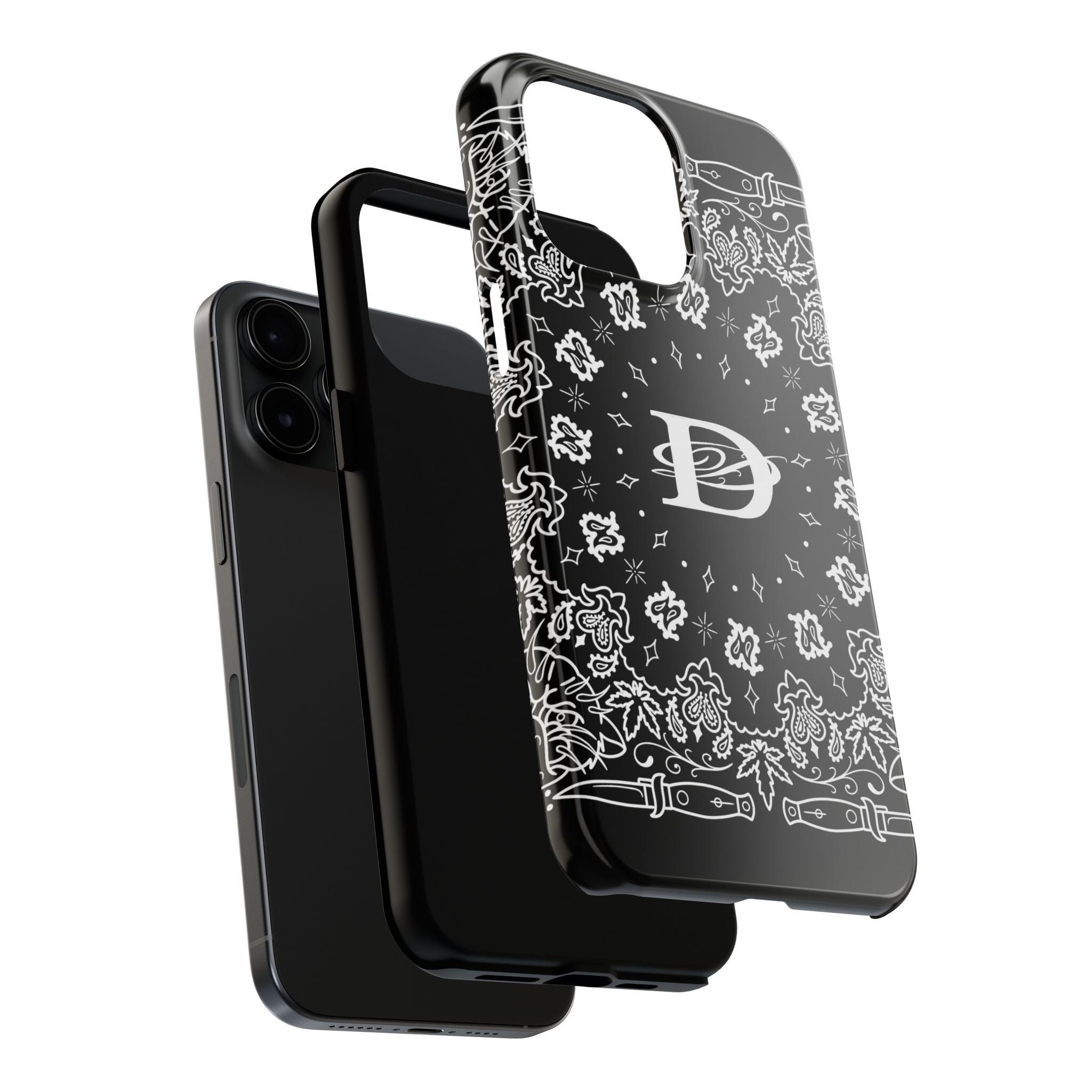 DD Custom Bandana Print Phone Case
